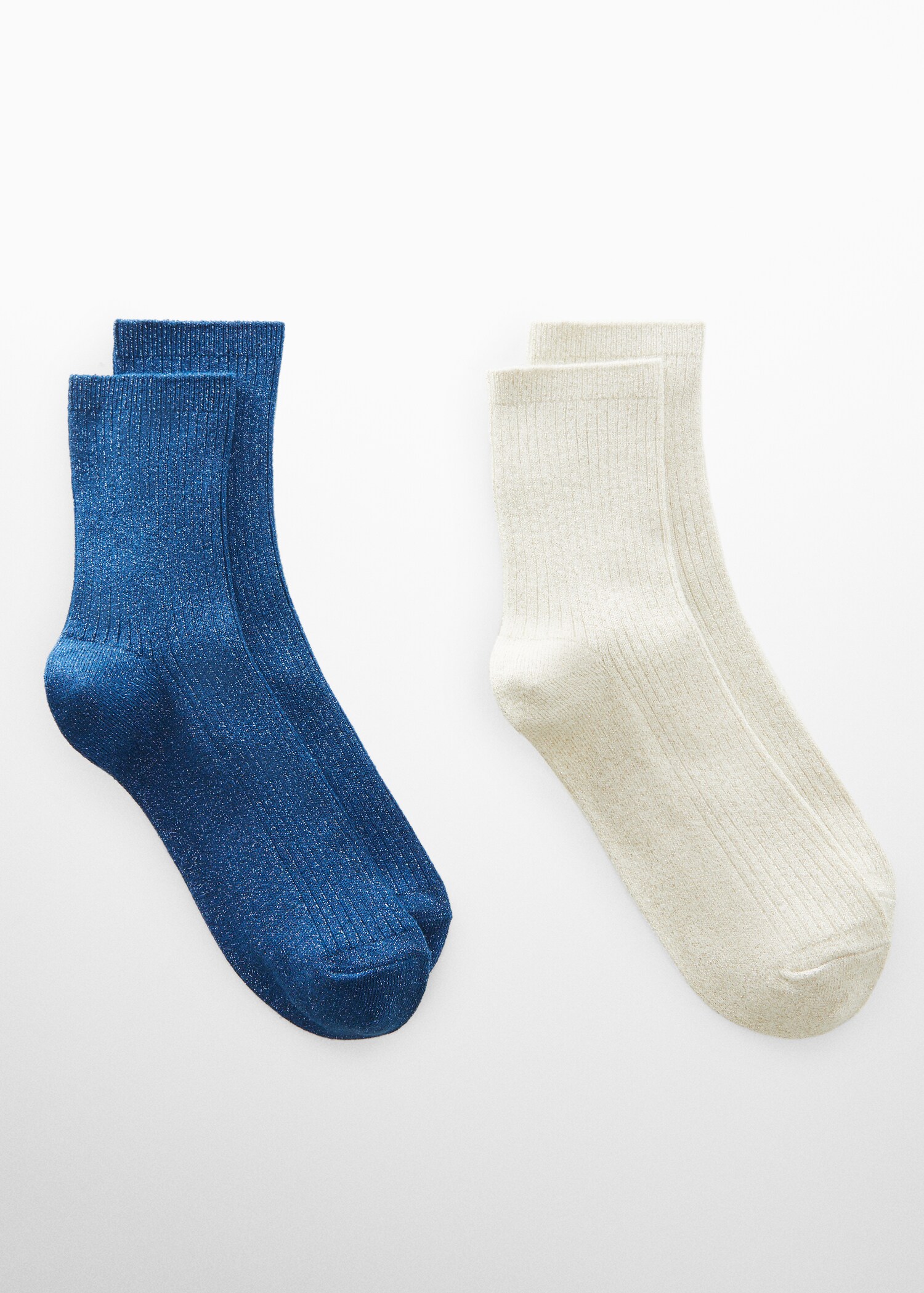 2 pack lurex socks - Article without model