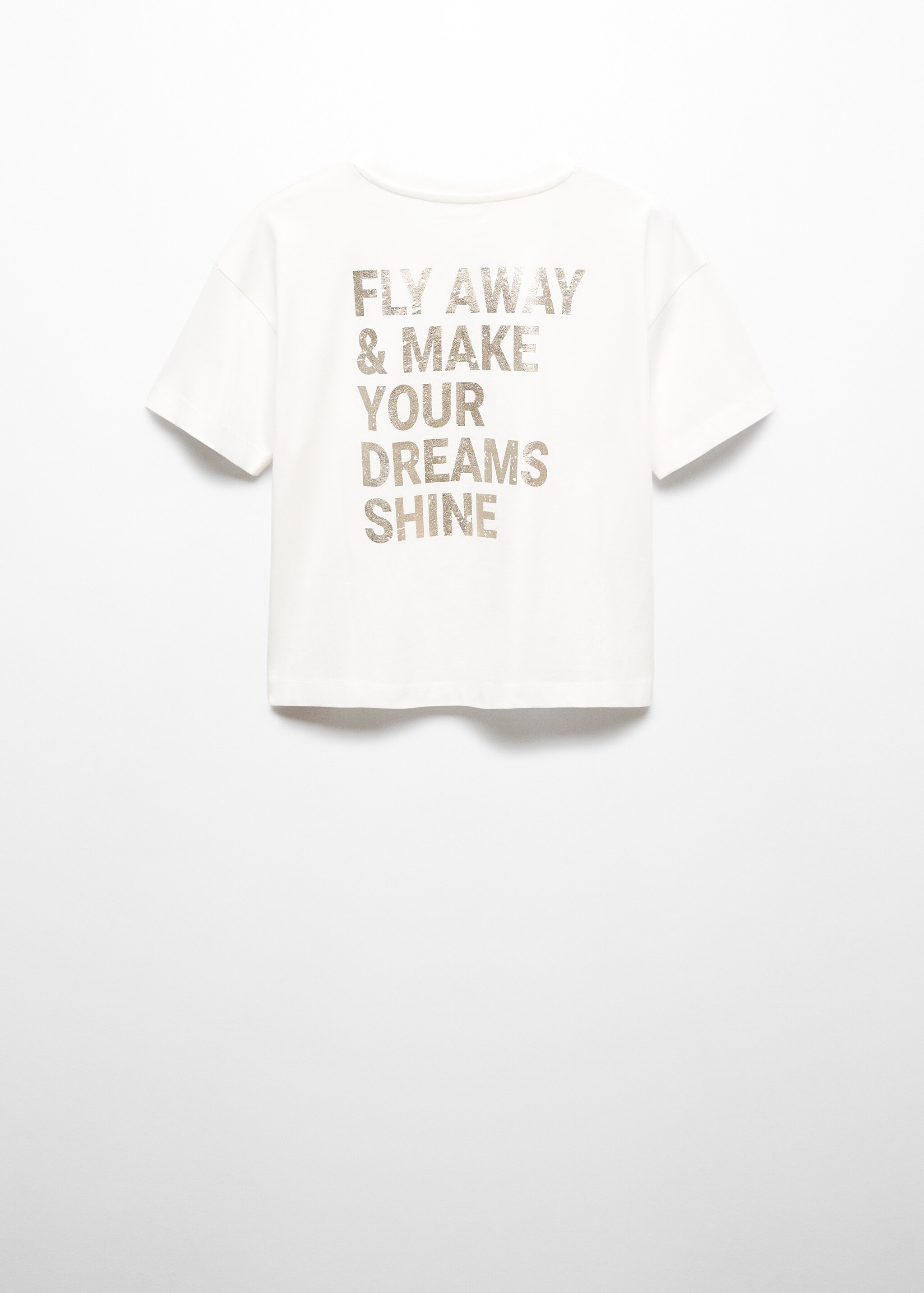 Printed message T-shirt - Details of the article 8
