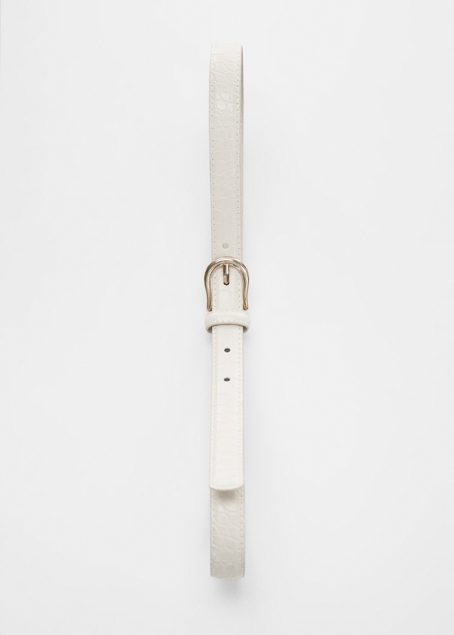 Buckle skinny belt - Details of the article 2