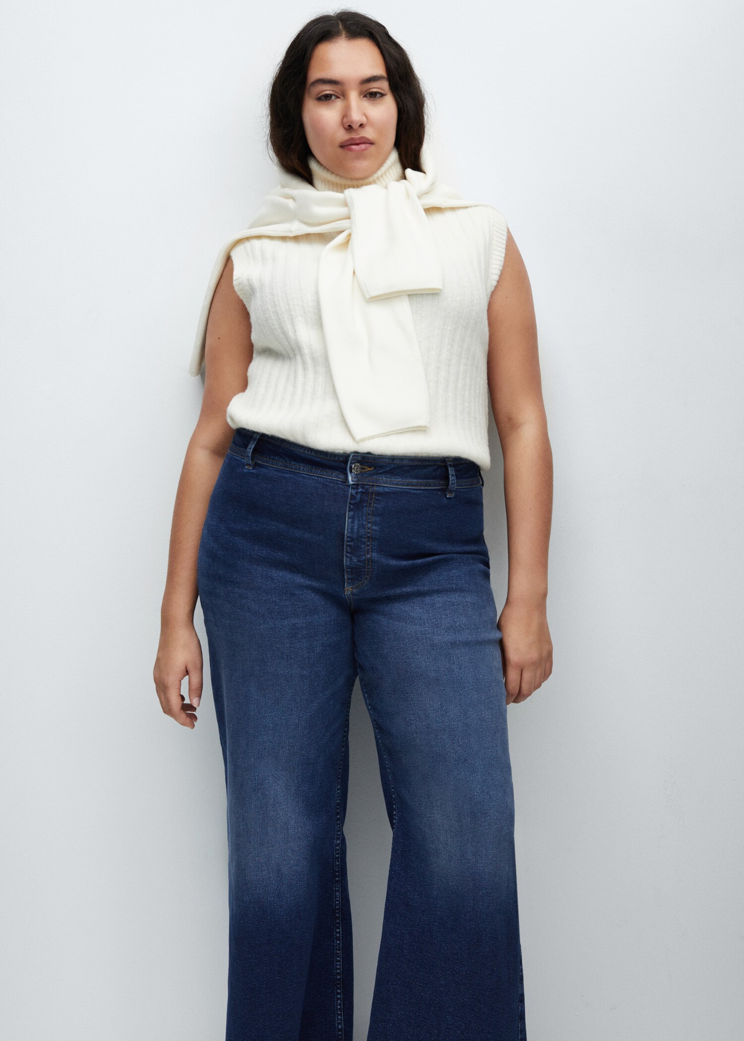 Jeans Catherin culotte tiro alto - Detalle del artículo 4