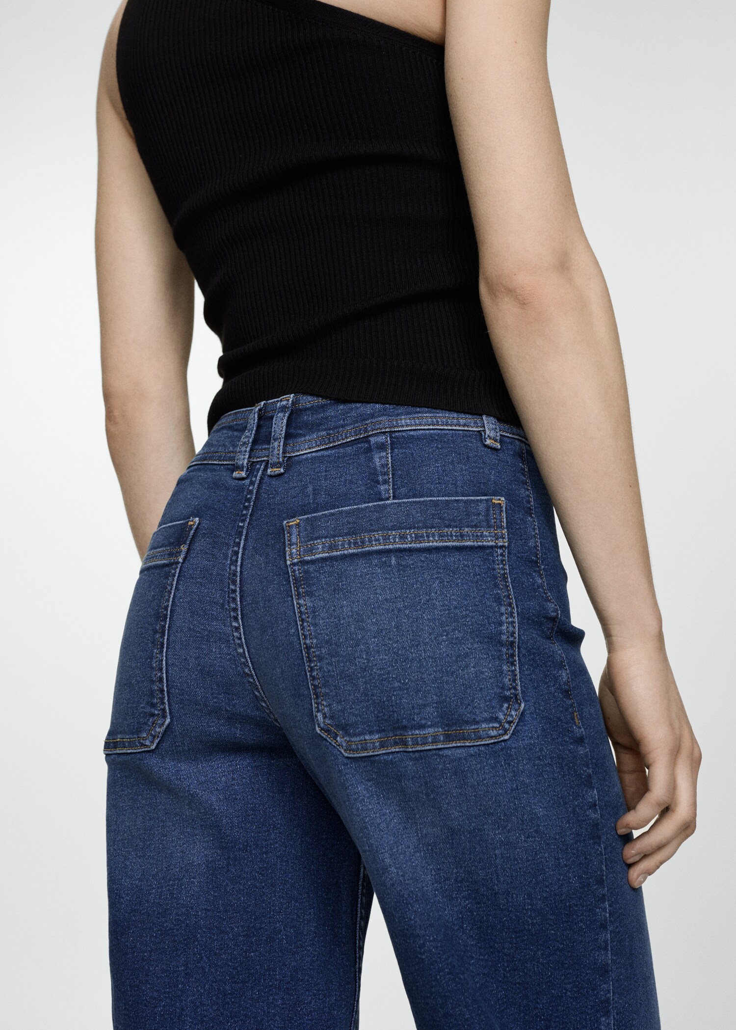 Jeans Catherin culotte tiro alto - Detalle del artículo 6