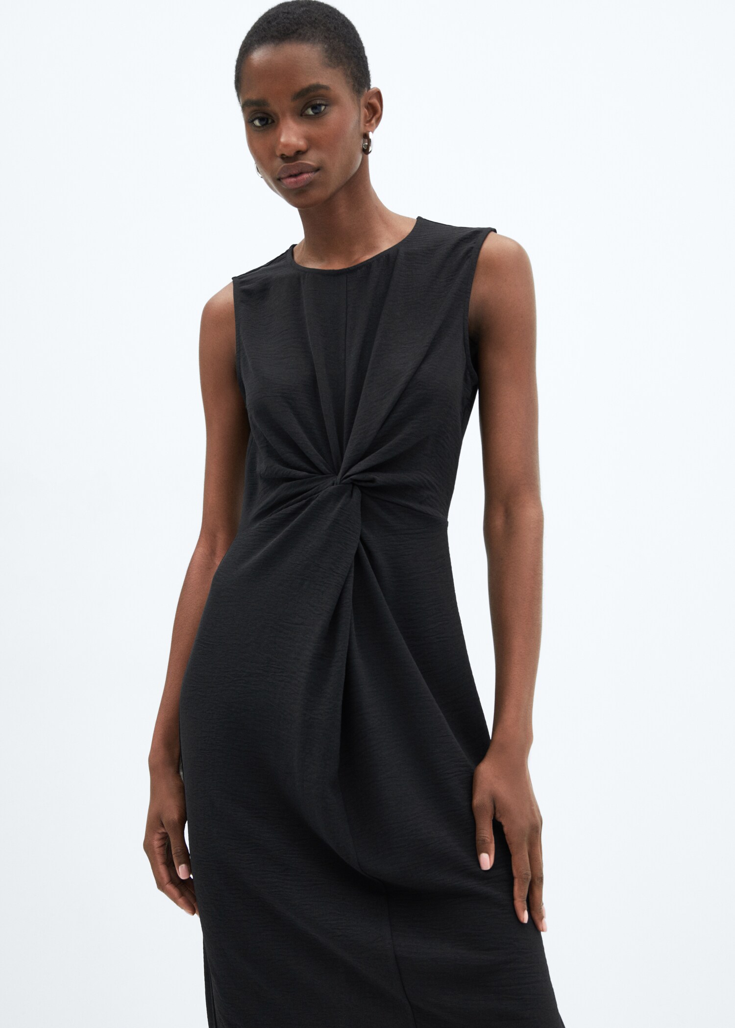 Knot detail dress - Medium plane