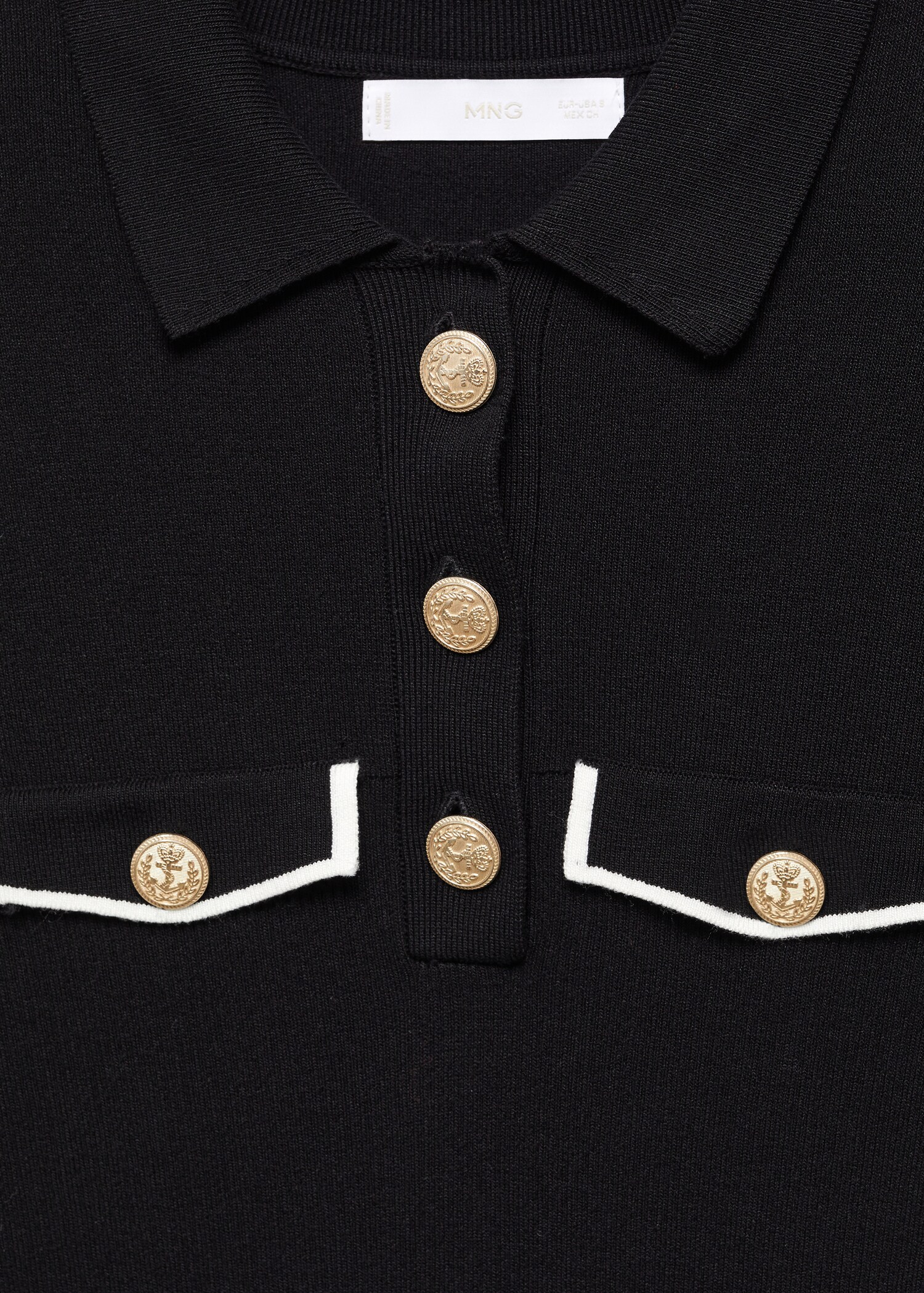Robe maille col polo - Détail de l'article 8
