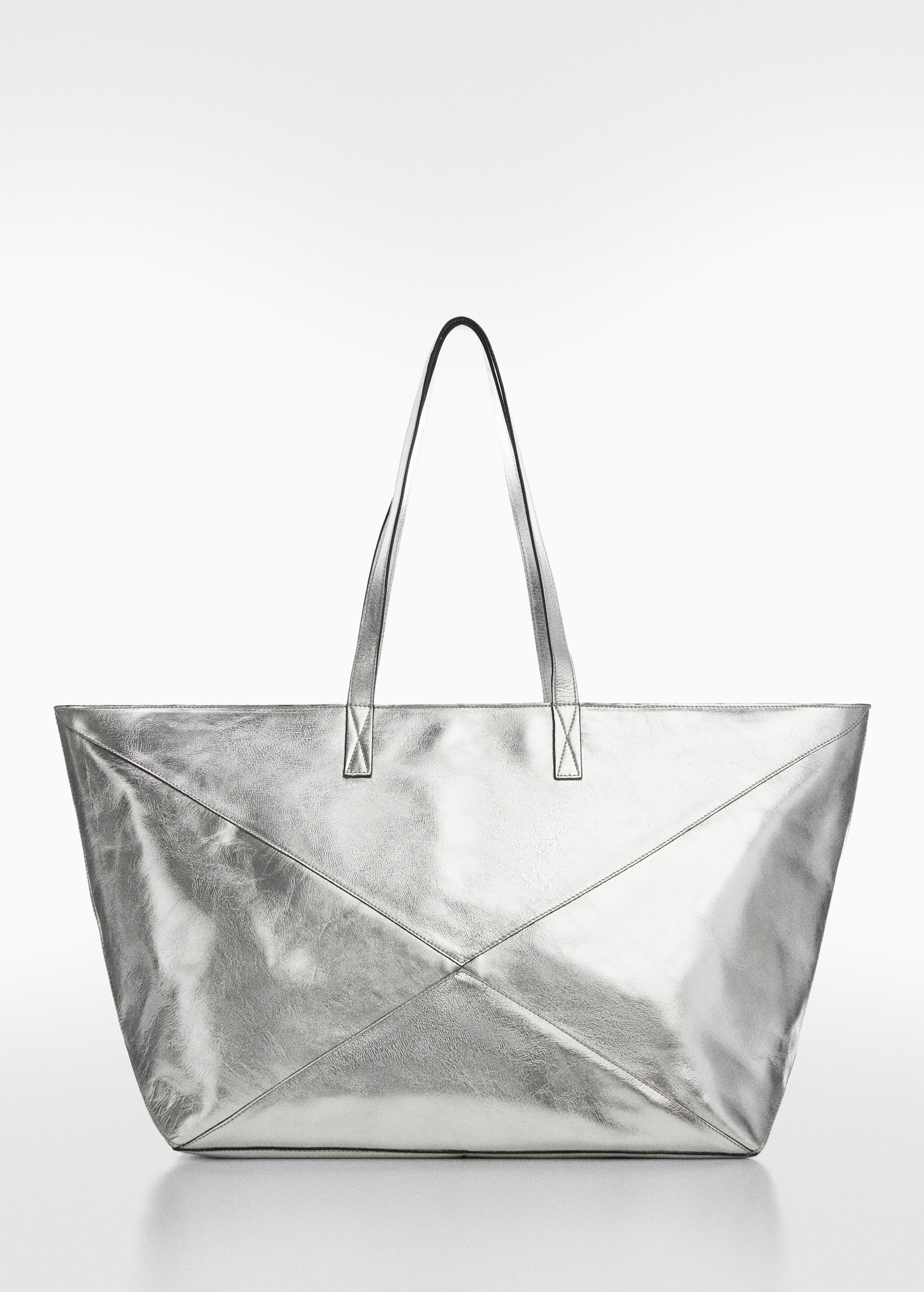 حقيبة تسوق جلدية - منتج دون نموذج