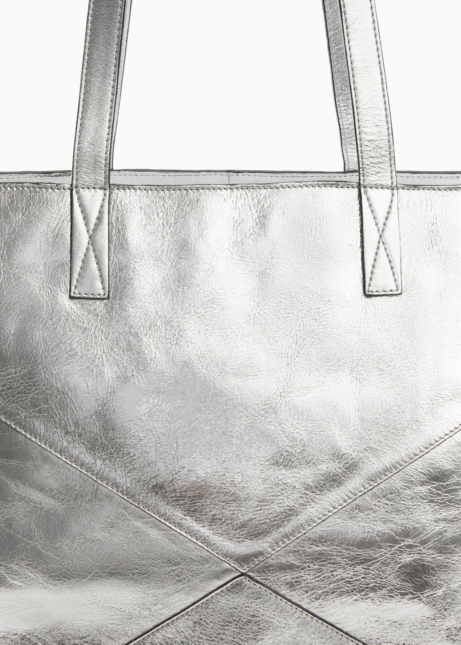 Leather shopper bag - Details of the article 1