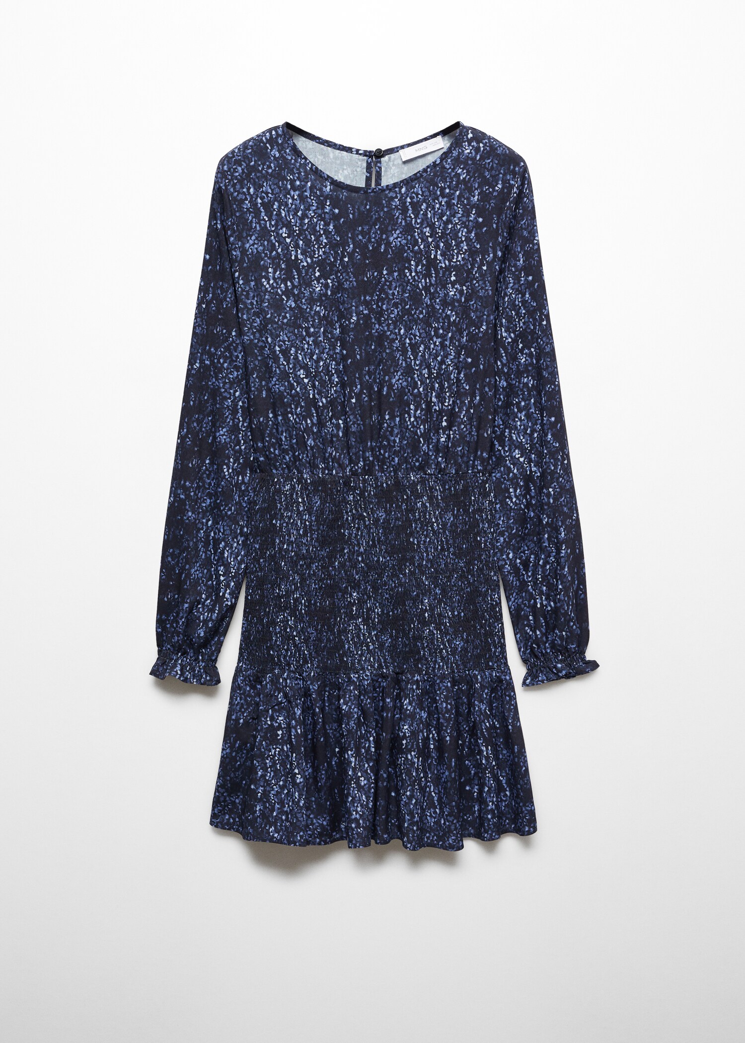 Printed ruched dress - Article without model