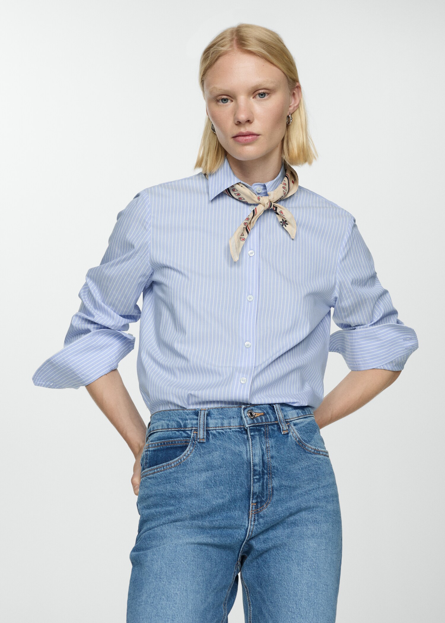 Jeans Newmom confort tiro alto - Detalle del artículo 1