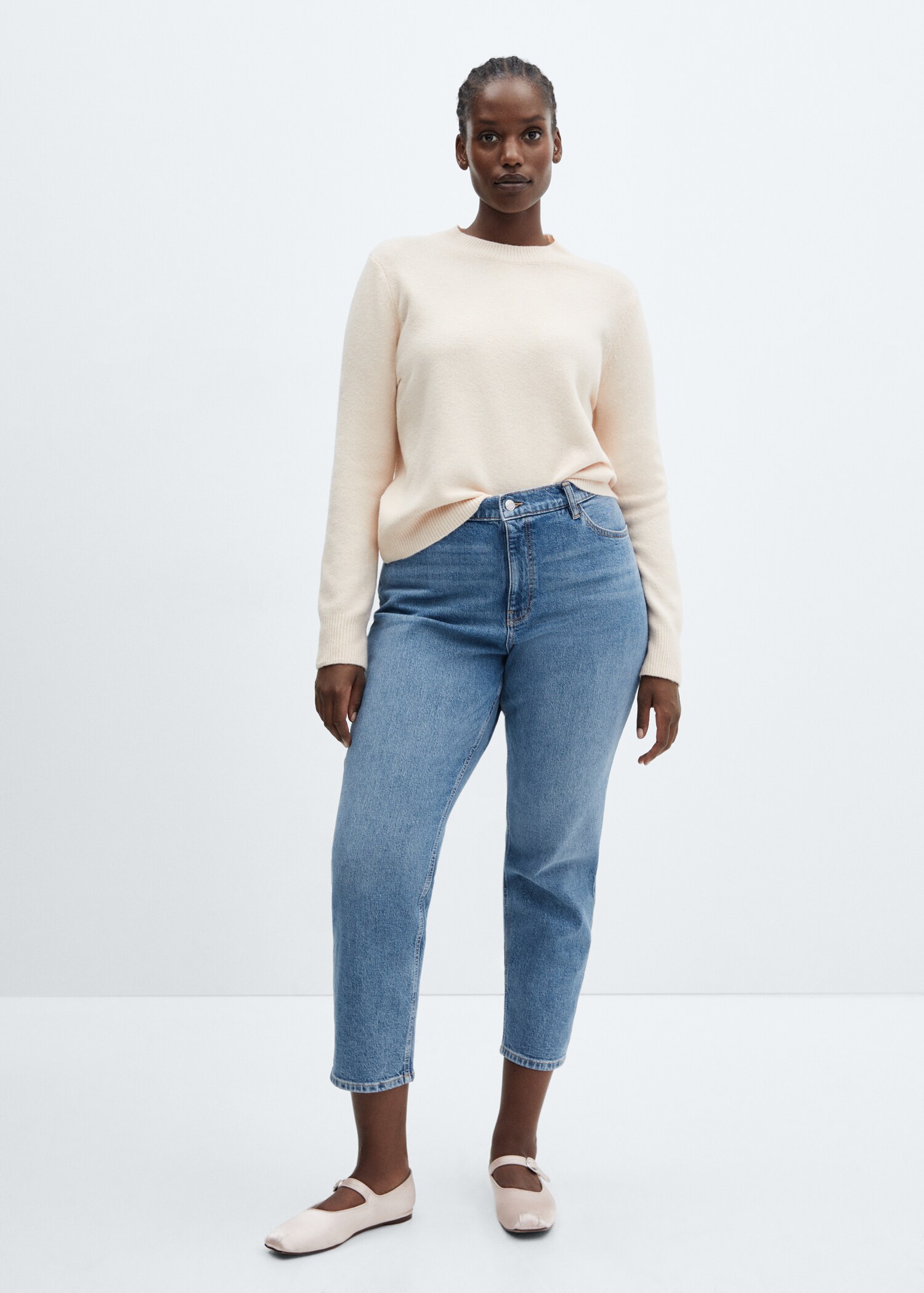 Jeans Newmom confort tiro alto - Detalle del artículo 3