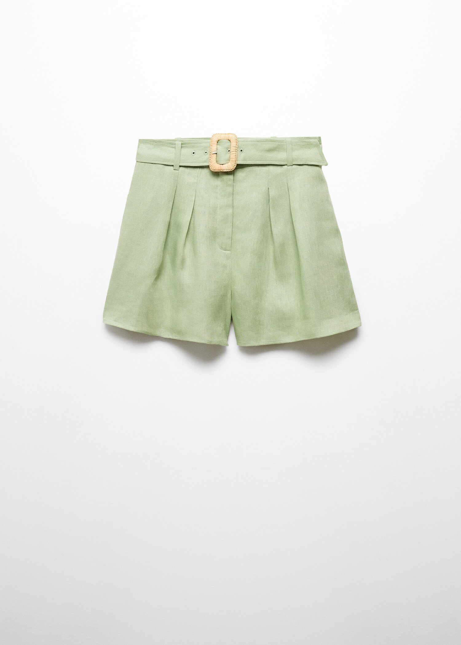 Linen shorts with belt - Article without model