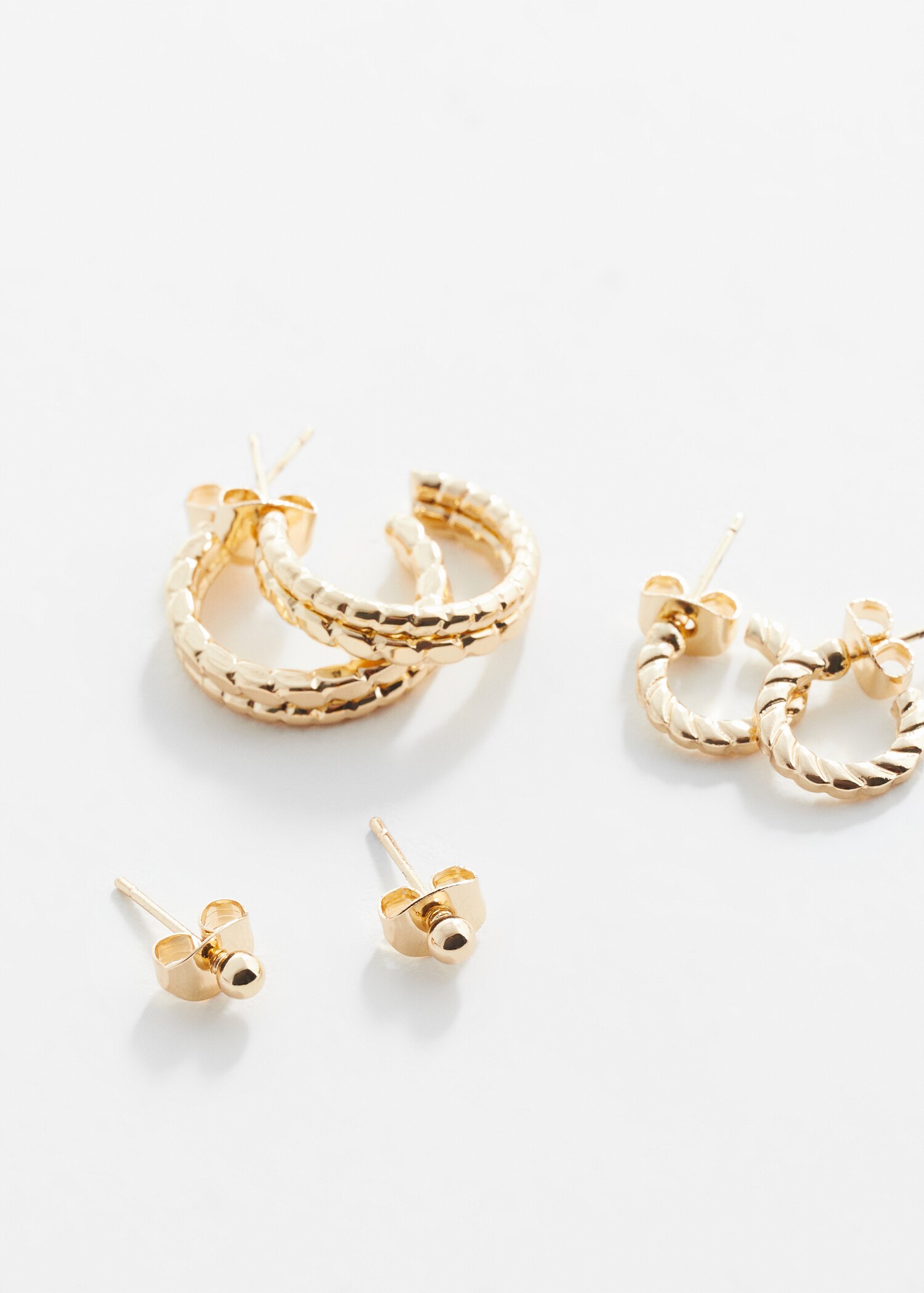 Pack 3 pendientes - Plano medio