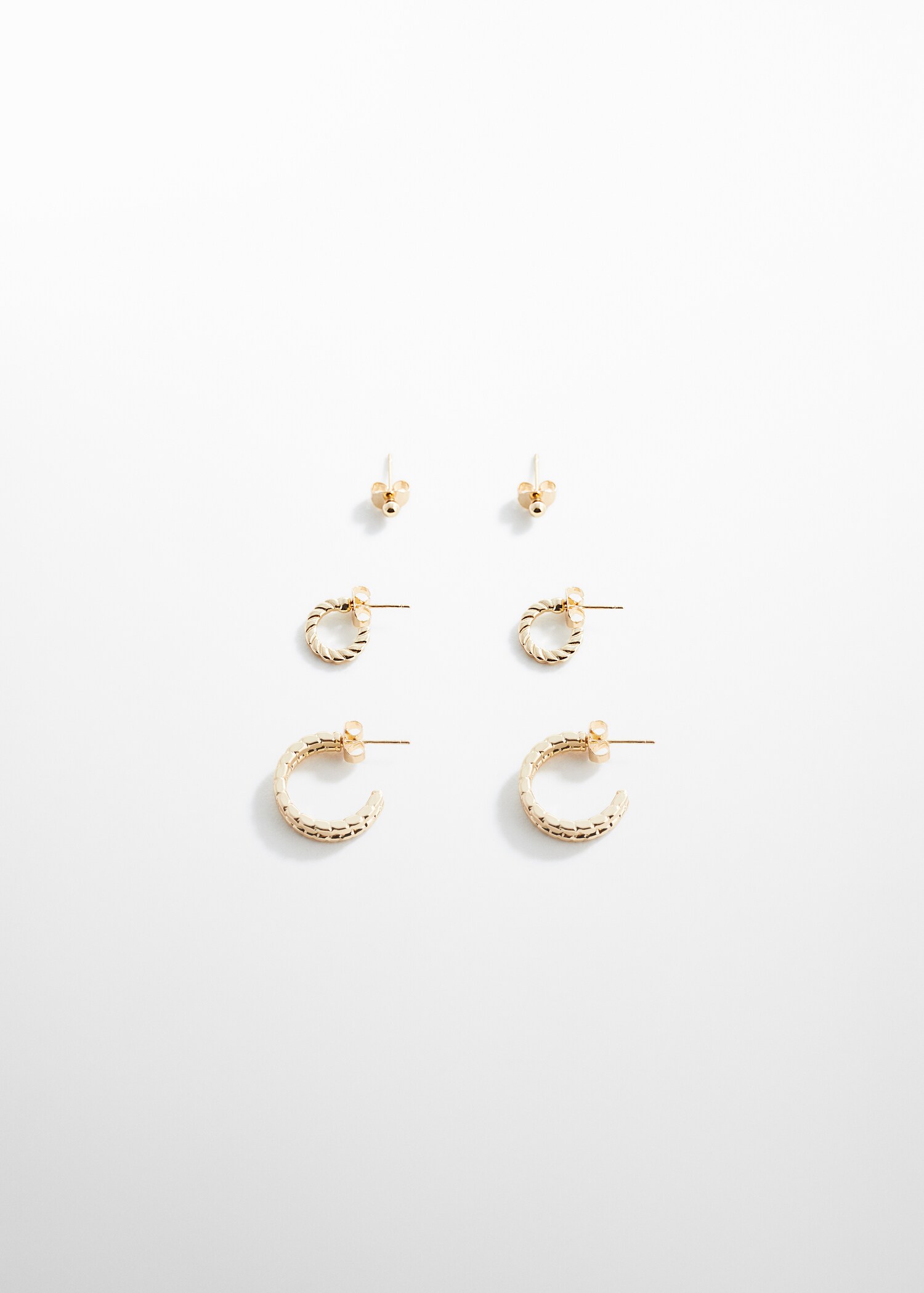 Pack 3 pendientes - Artículo sin modelo