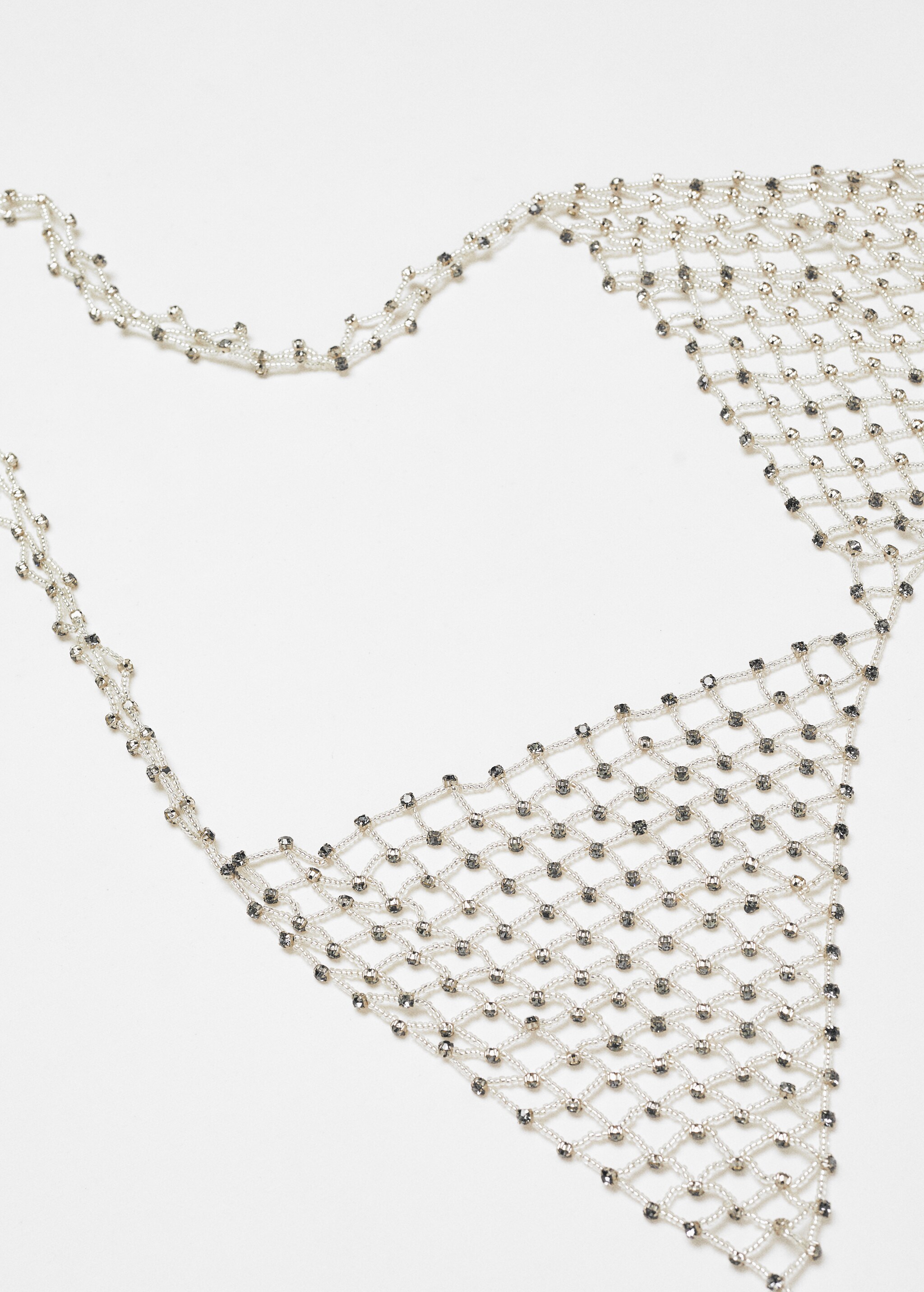 Rhinestone crystal body necklace - Details of the article 1