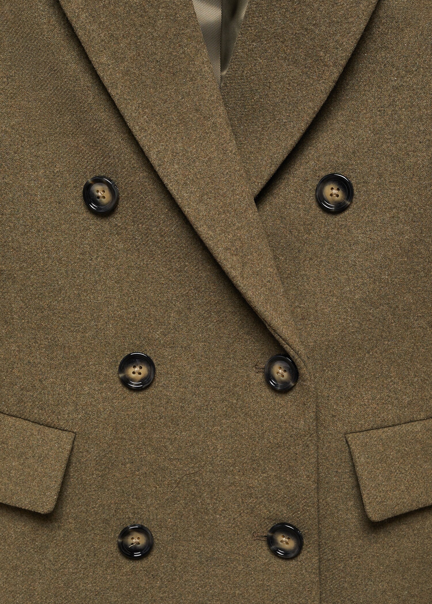 Manteau en laine à double boutonnage - Détail de l'article 8