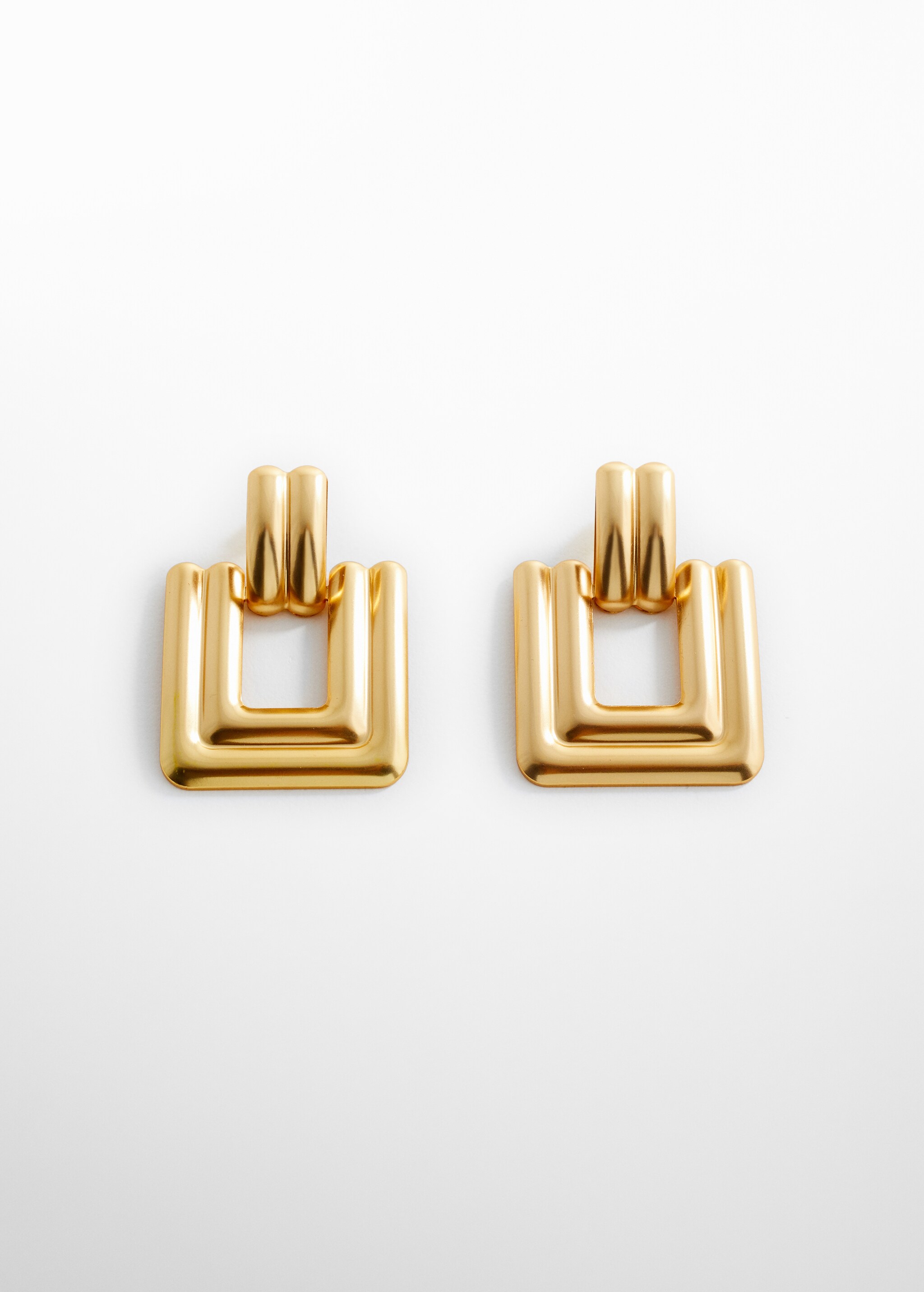 Square earrings - Article without model