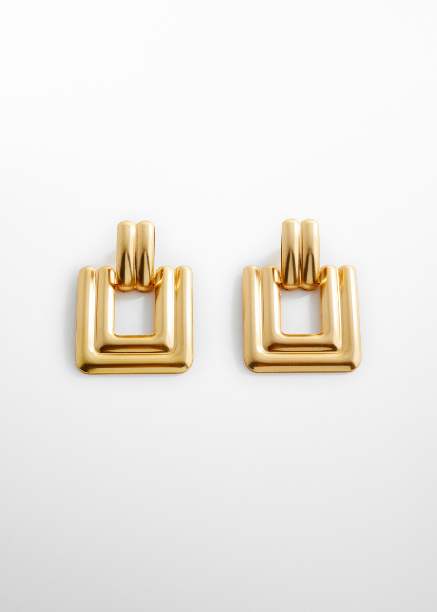 Square earrings - Article without model