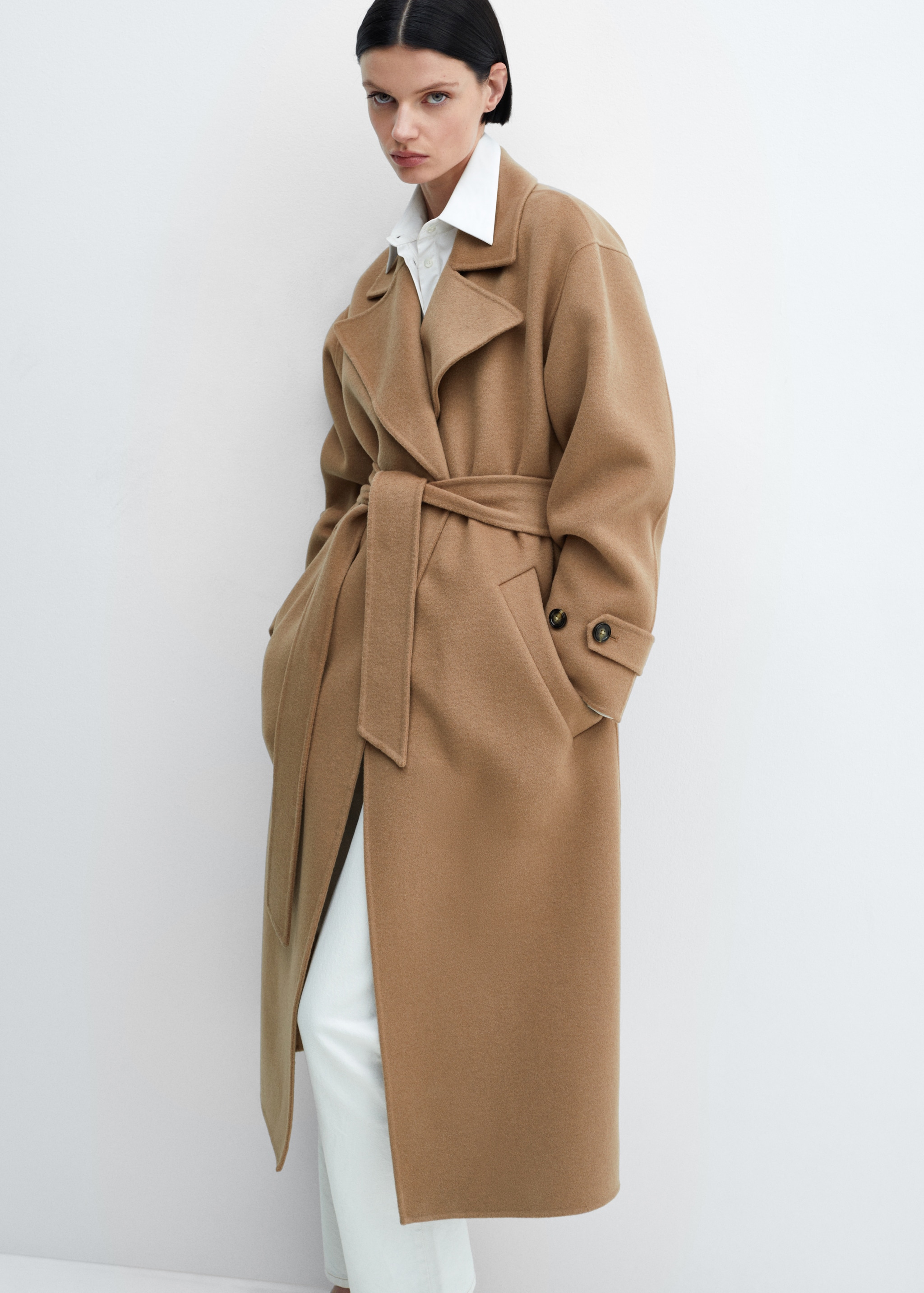 Manteaux Femme Mango Manteau Femme Trench Coat En Laine Manteau