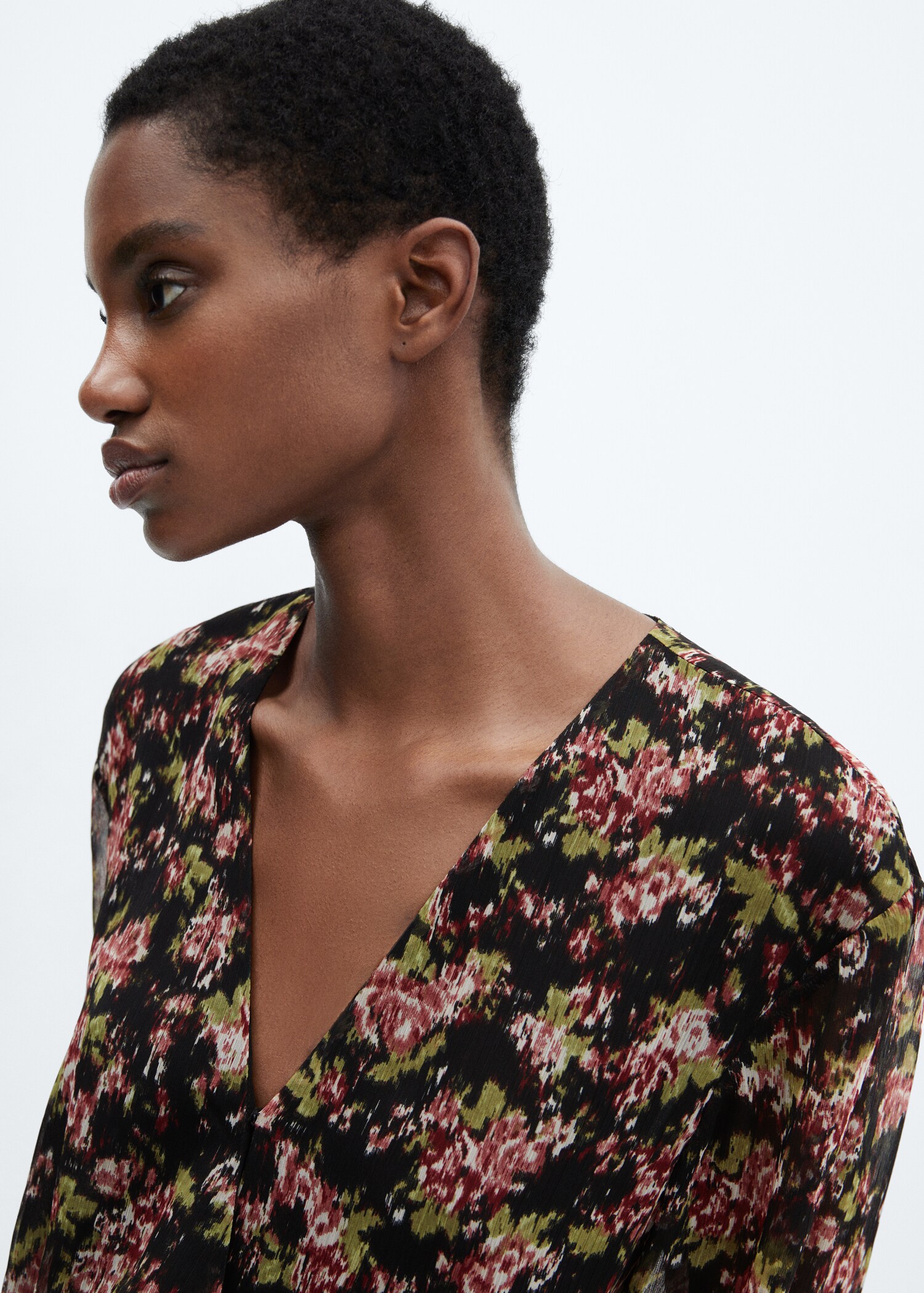 Vestido estampado nudo - Detalle del artículo 1