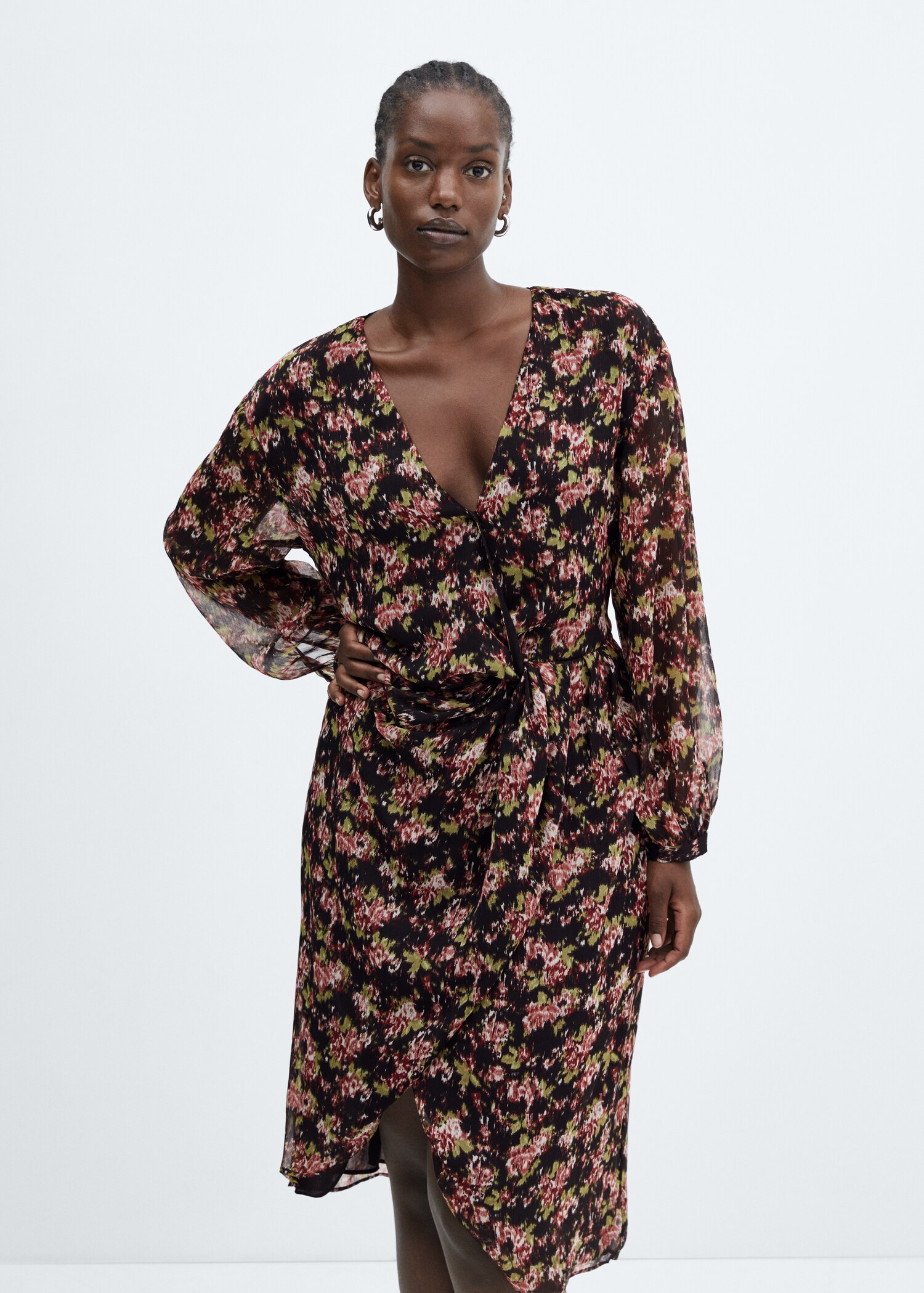 Vestido estampado nudo - Detalle del artículo 5