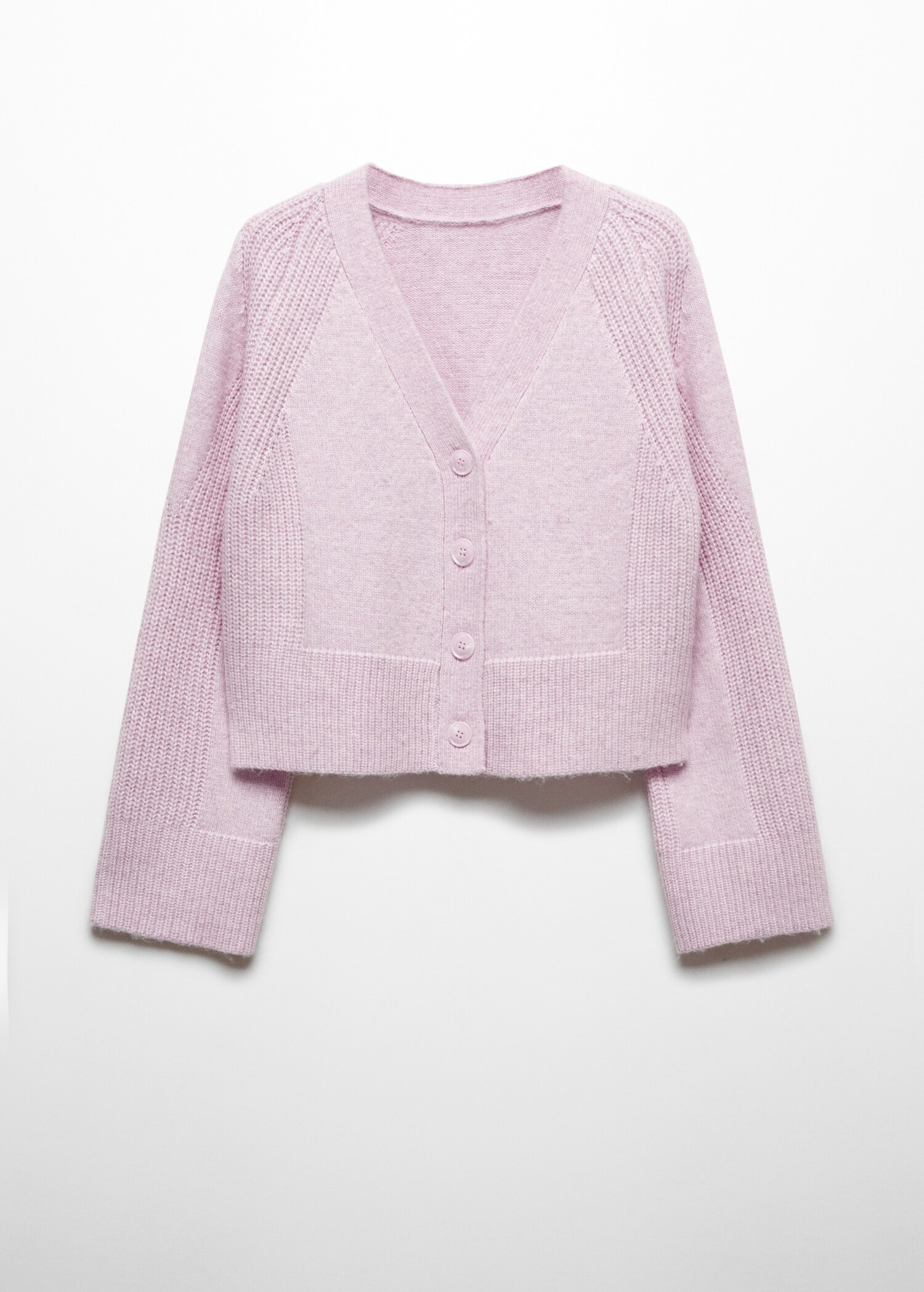 V-neck knit cardigan - Article without model