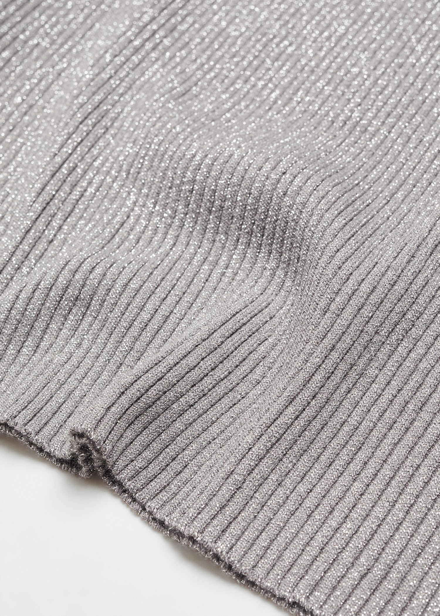 Vestido canalé lurex - Detalle del artículo 8
