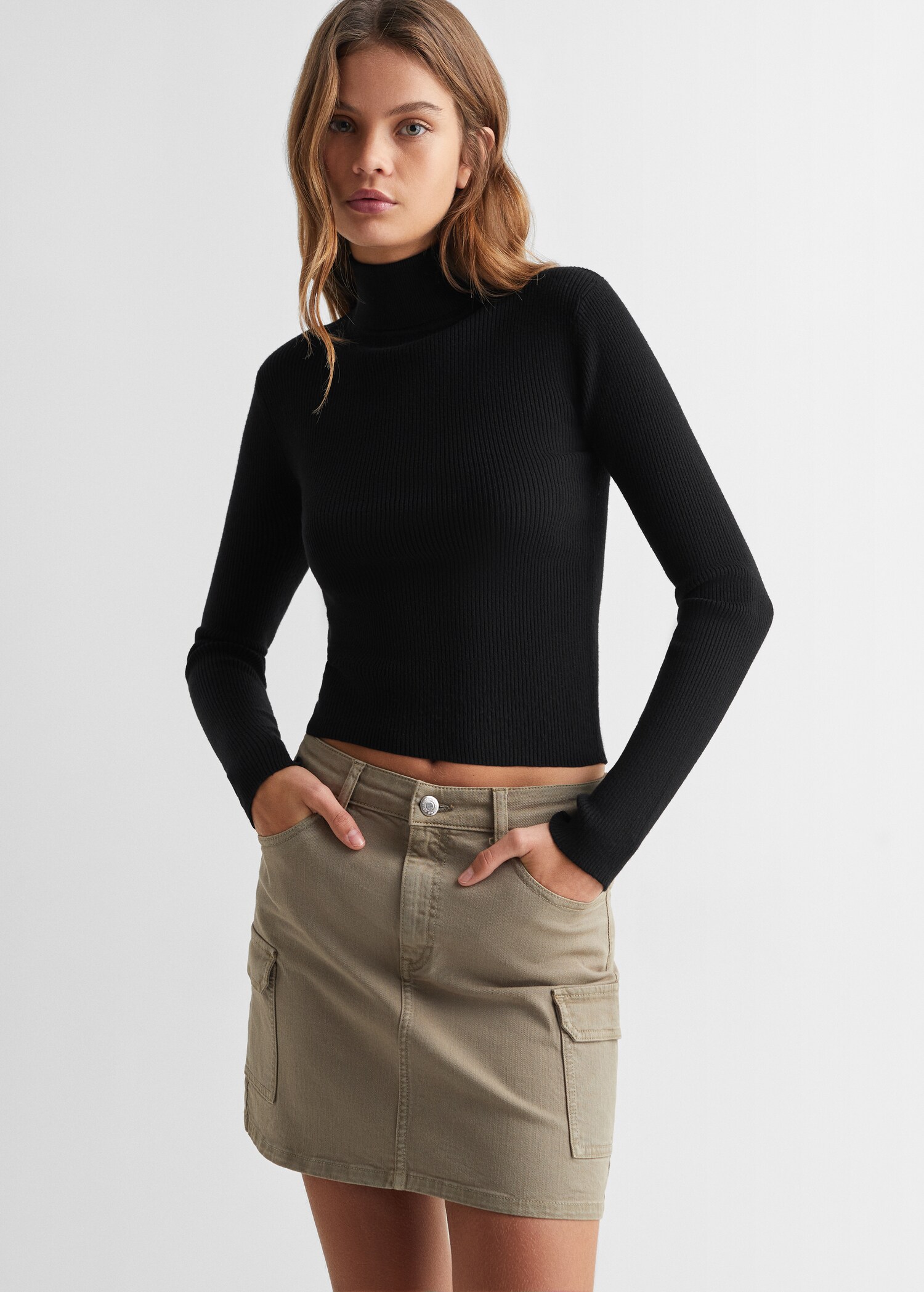 Turtleneck sweater - Medium plane