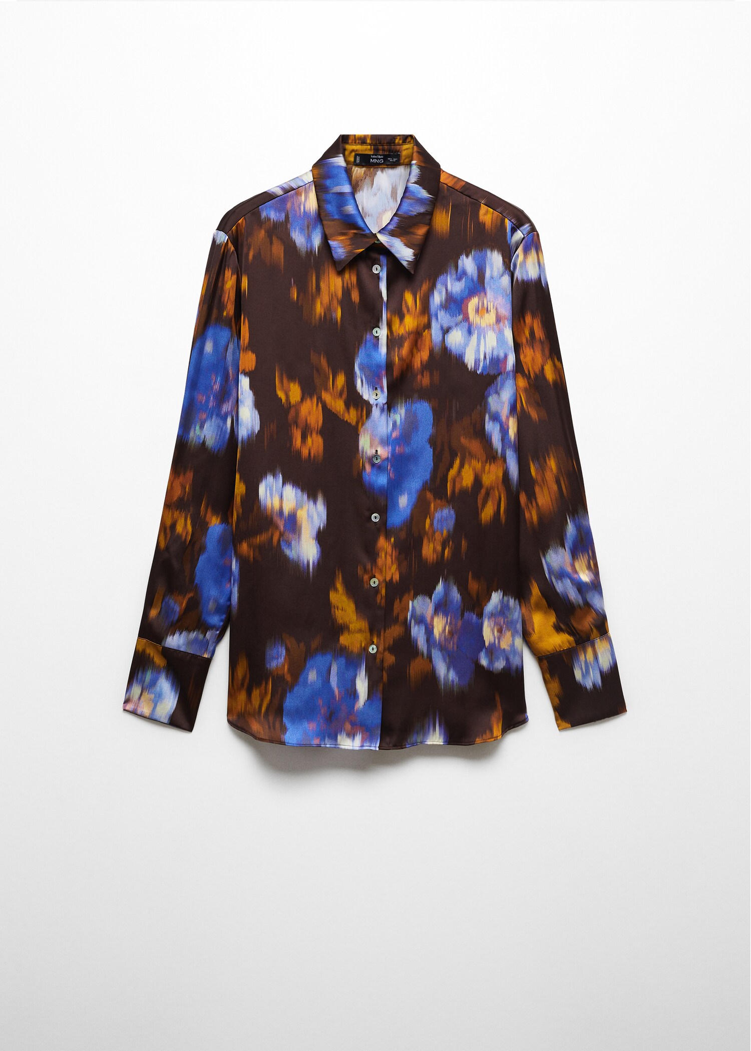 Satin print shirt - Article without model