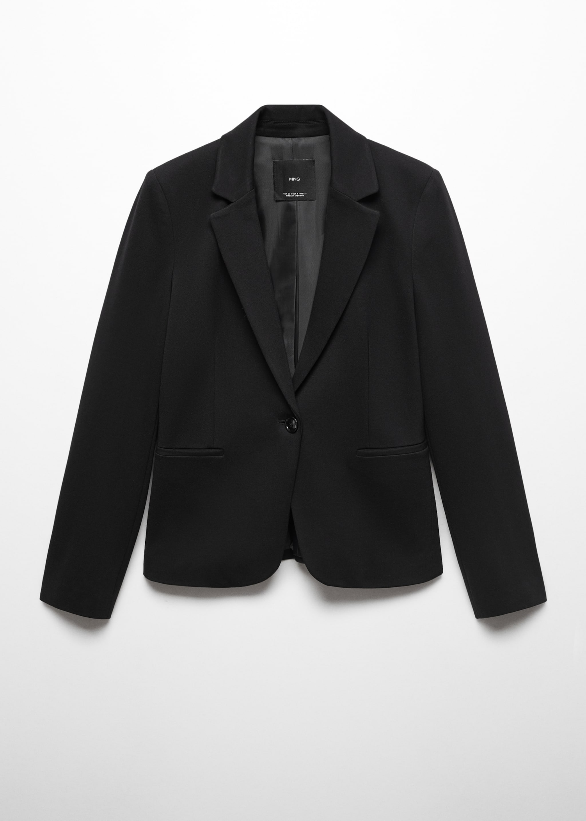 Fitted roma-knit jacket - Article without model