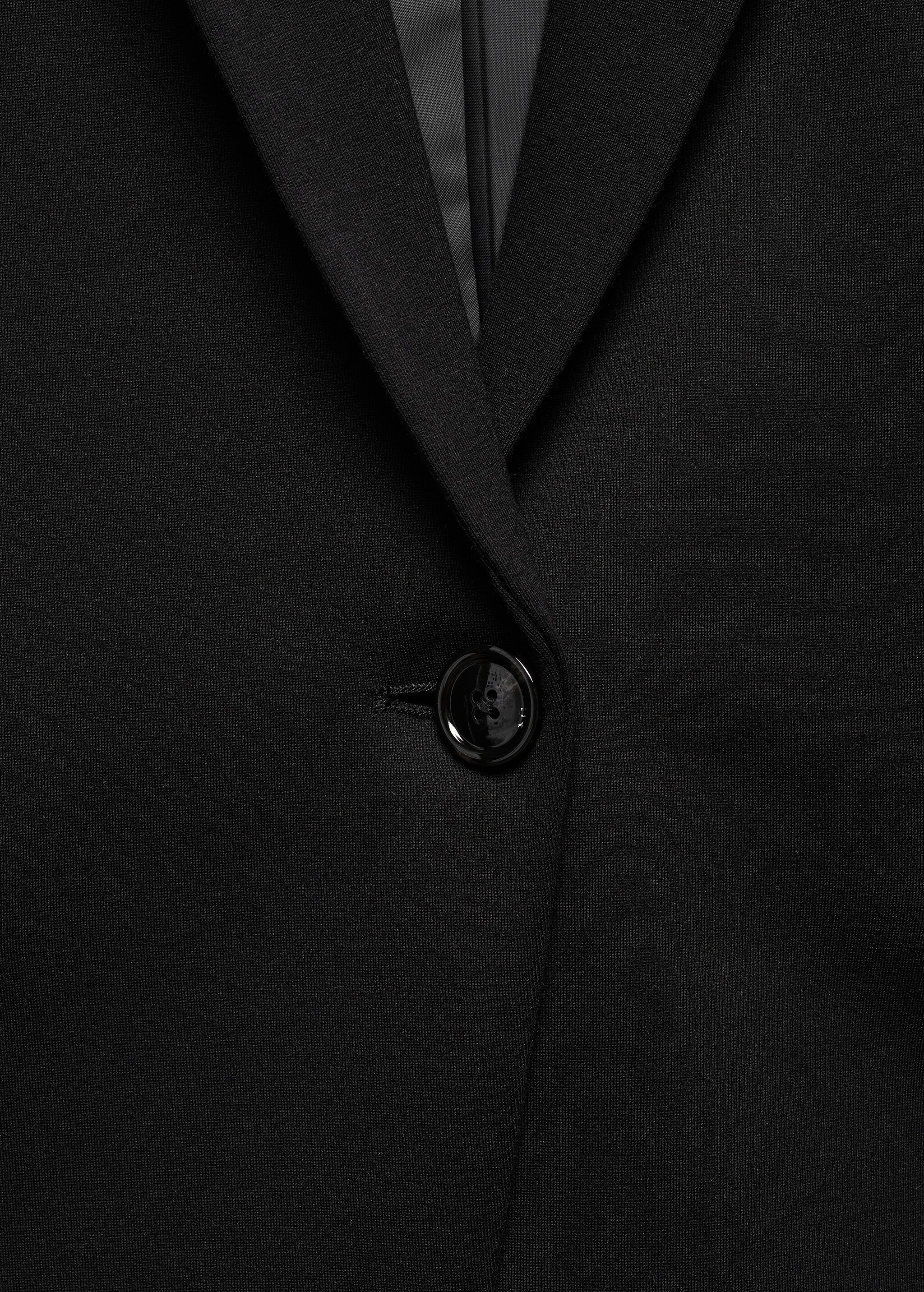 Fitted jacket with blunt stitching - Details of the article 8