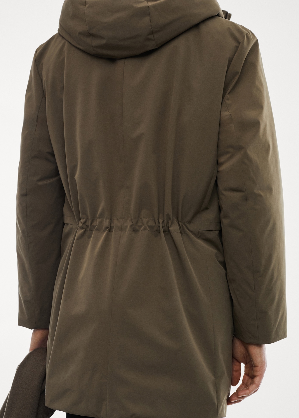SOFEELATE® padded barn jacket with hood