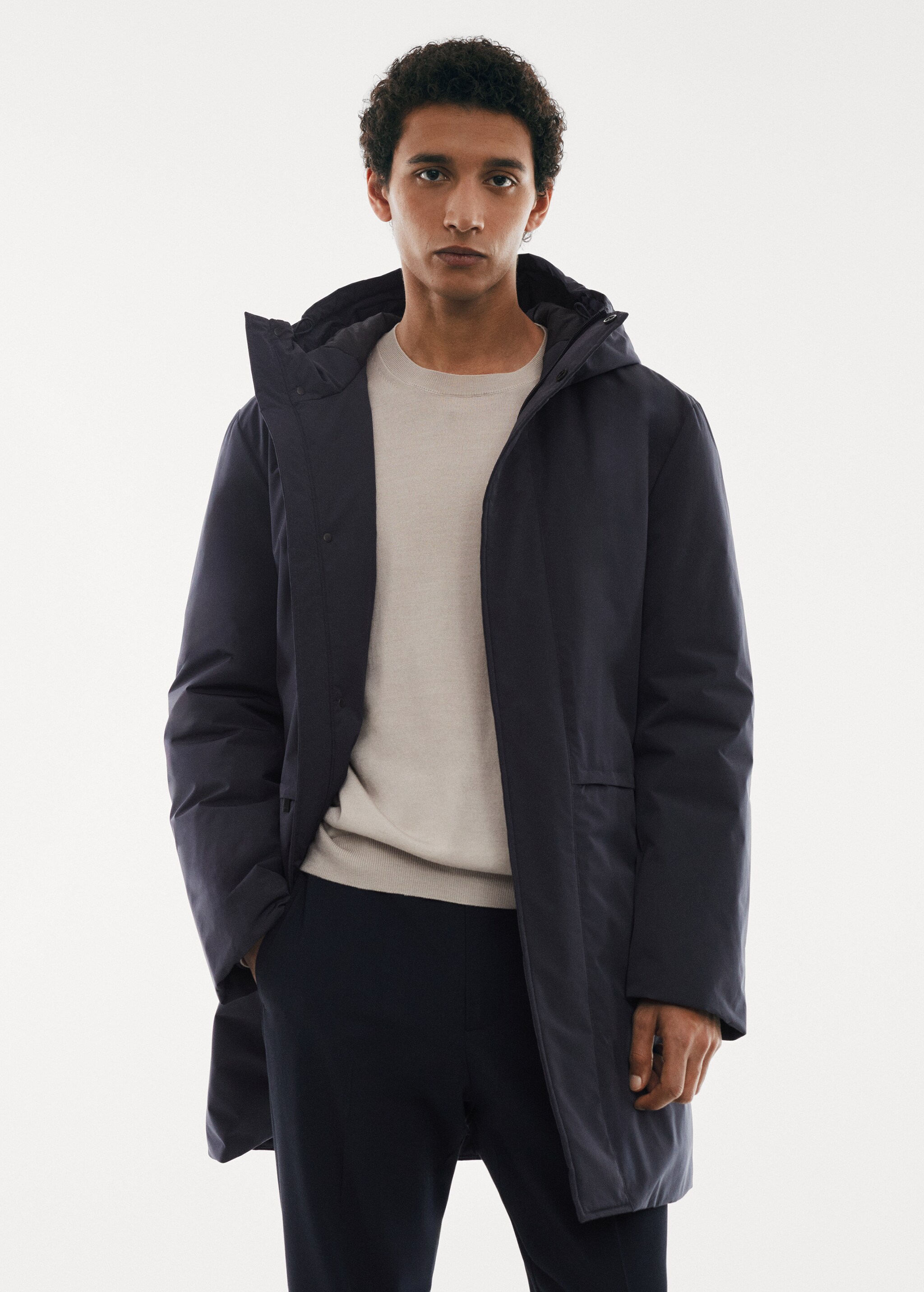 SOFEELATE® padded parka with hood - Details of the article 4