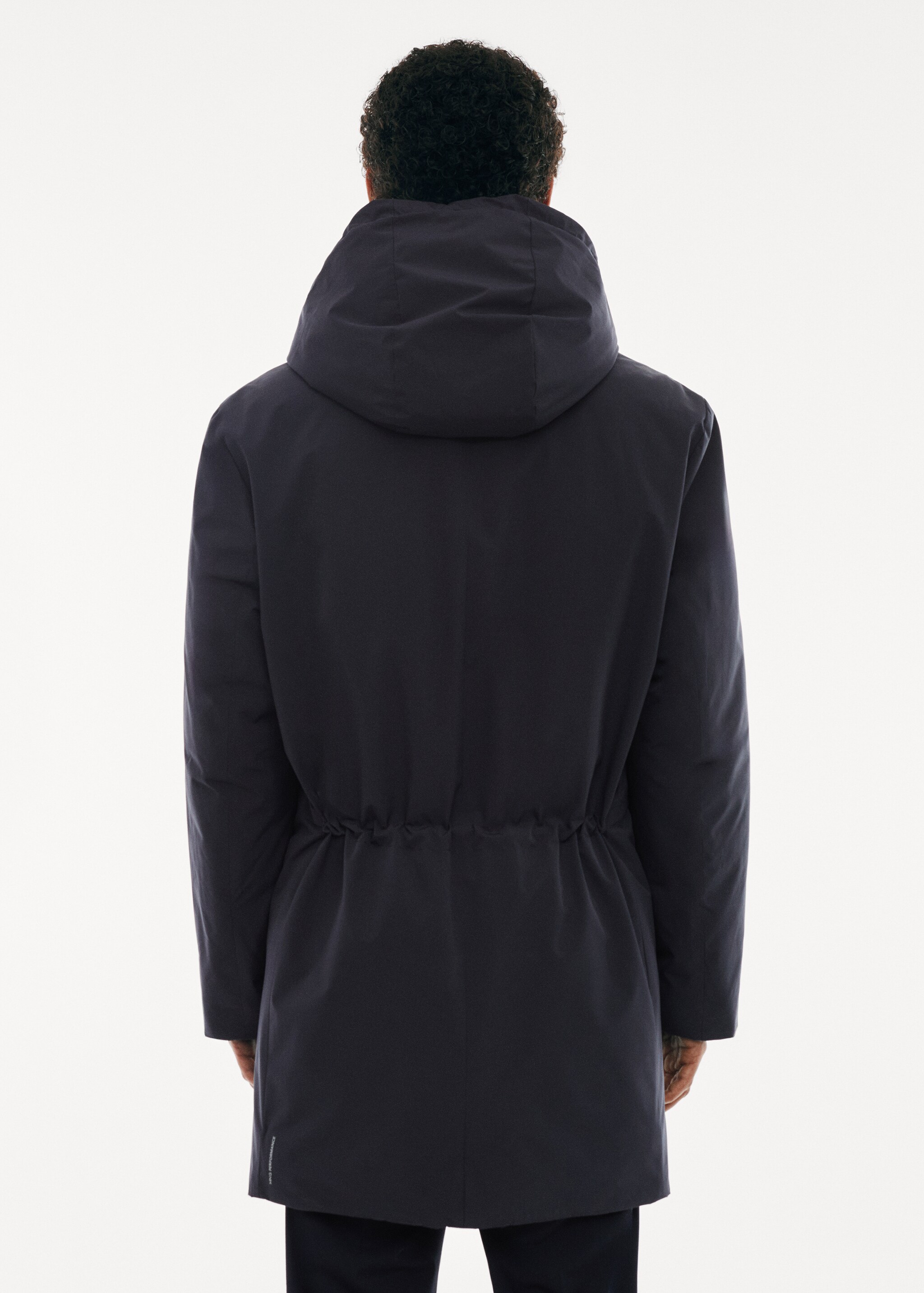 SOFEELATE® padded parka with hood - Reverse of the article