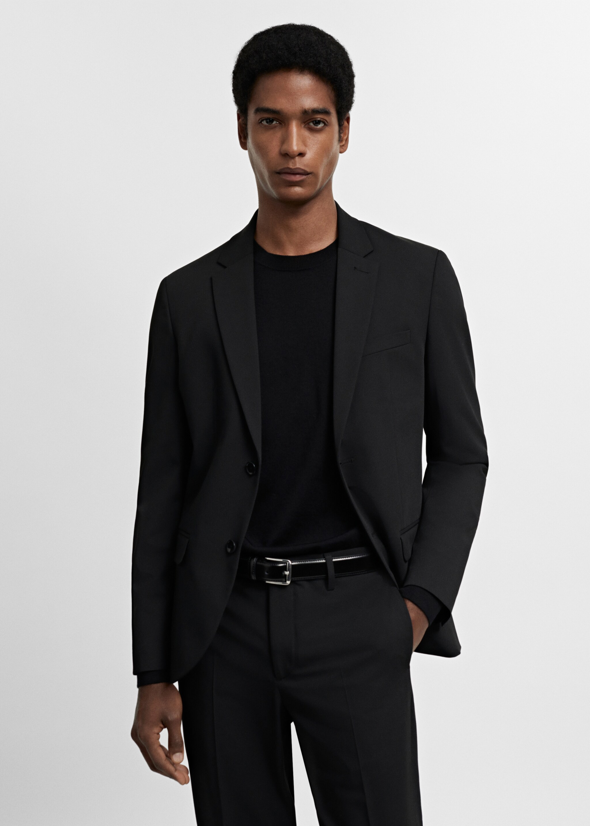 Костюмный пиджак París super slim fit - Средний план