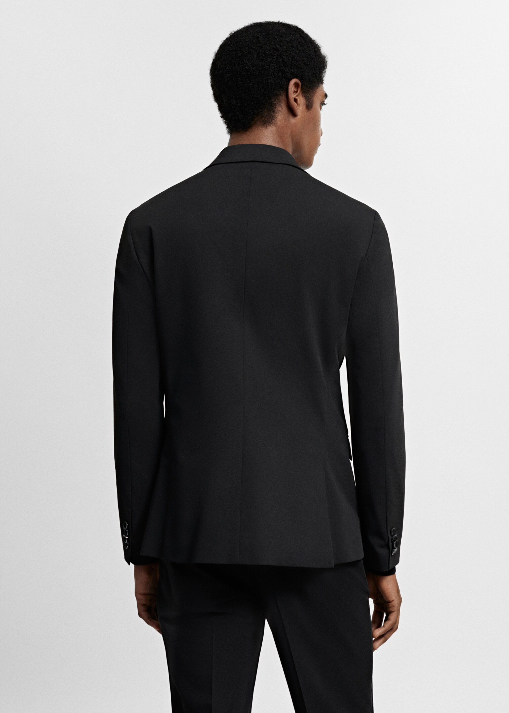 Костюмный пиджак París super slim fit - Обратная сторона изделия