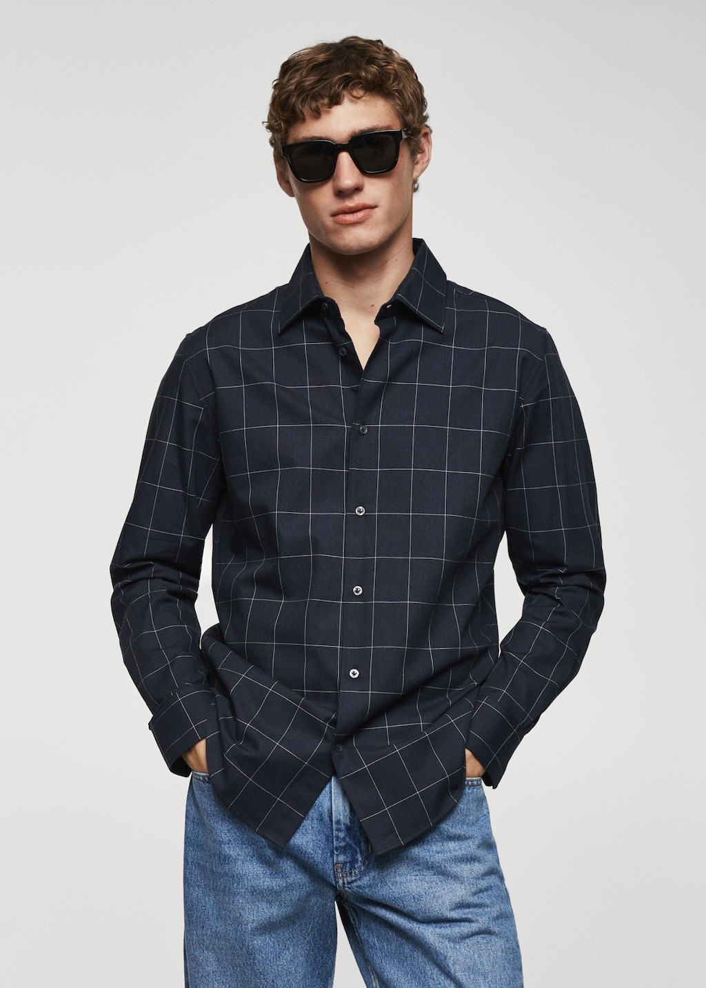 Overhemd van katoenen flanel new arrivals