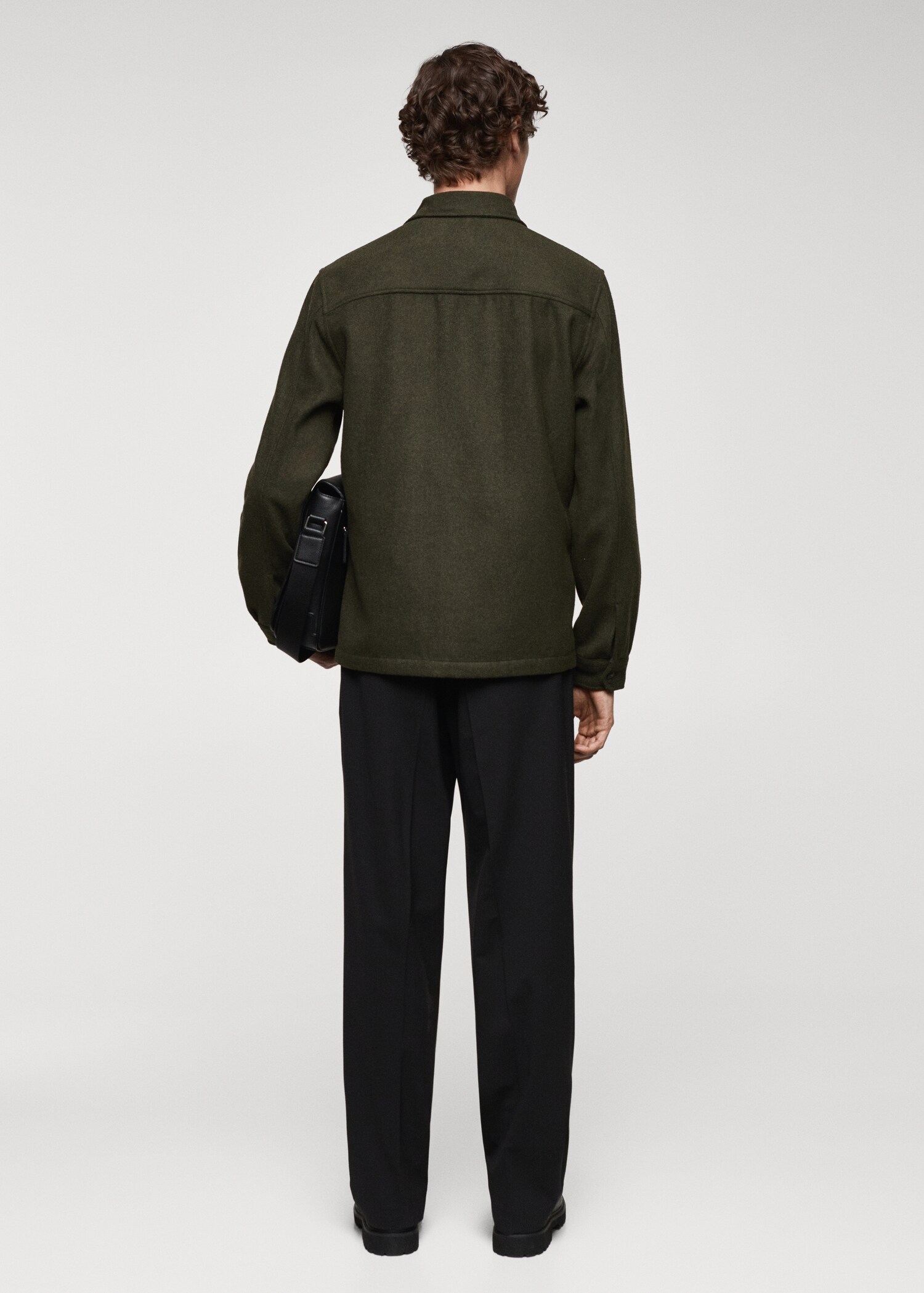 Regular Fit-Overshirt mit Tasche - Herren | MANGO Deutschland
