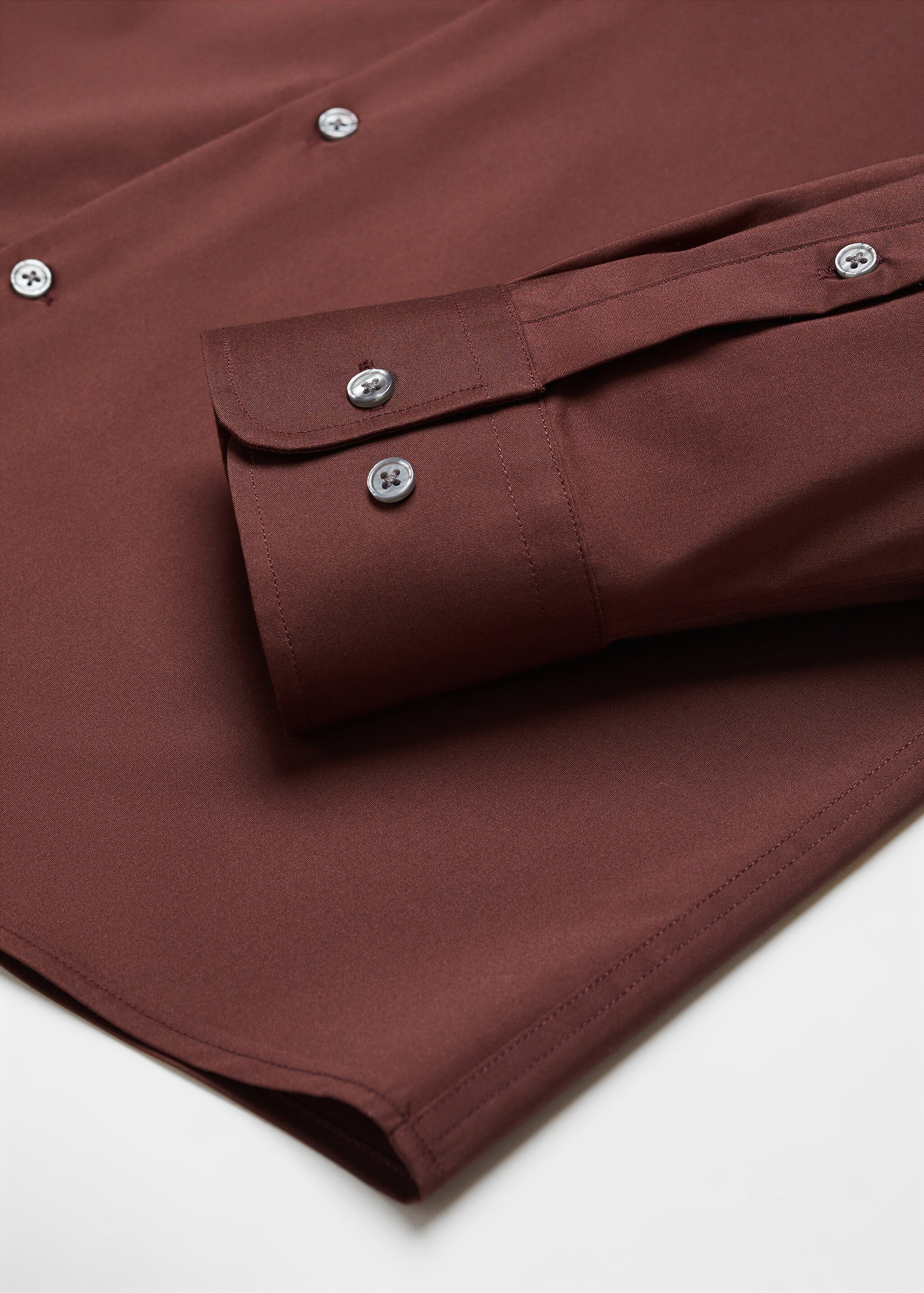 Regular-fit stretch cotton shirt - Details of the article 8