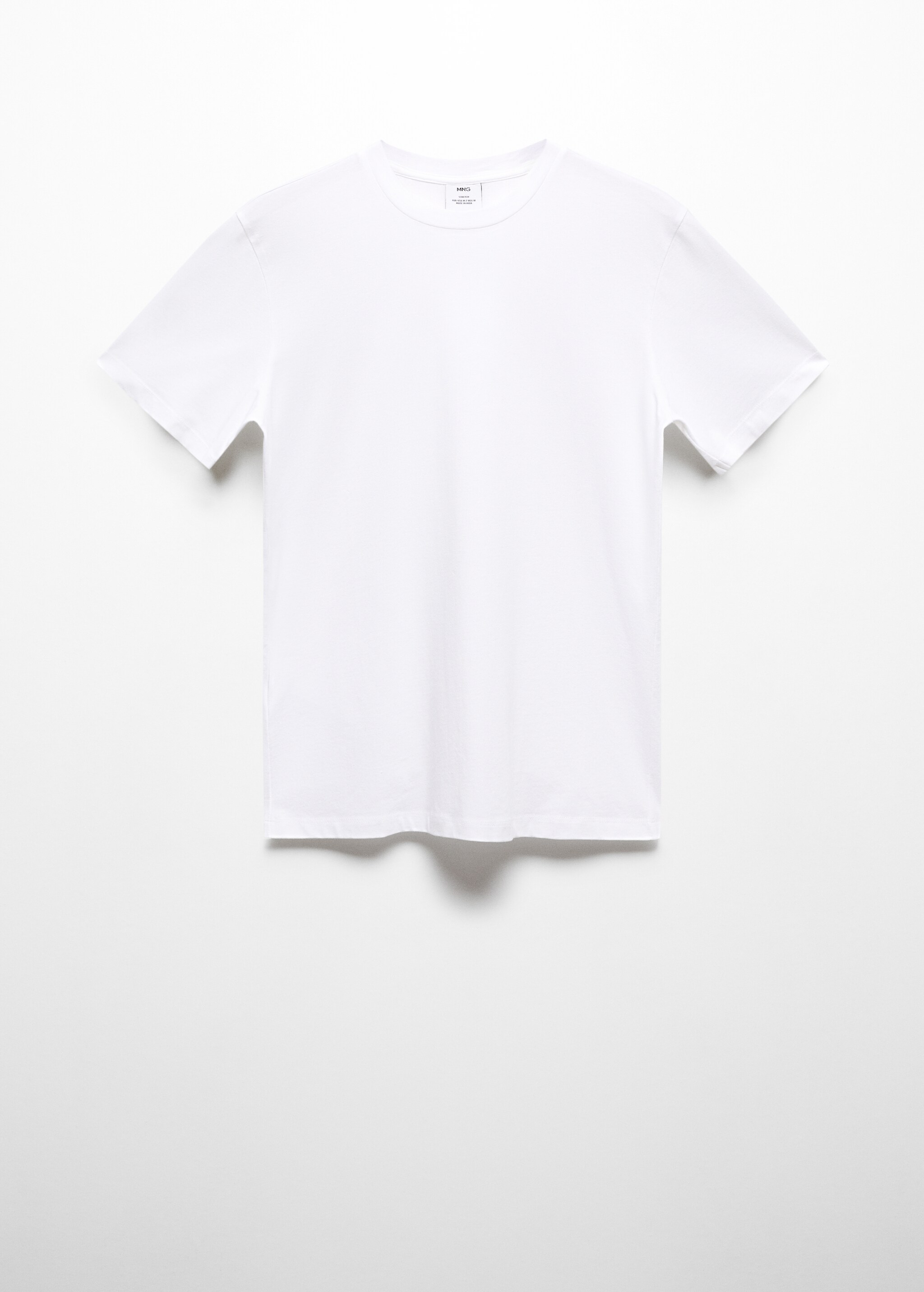Stretch cotton T-shirt - Article without model
