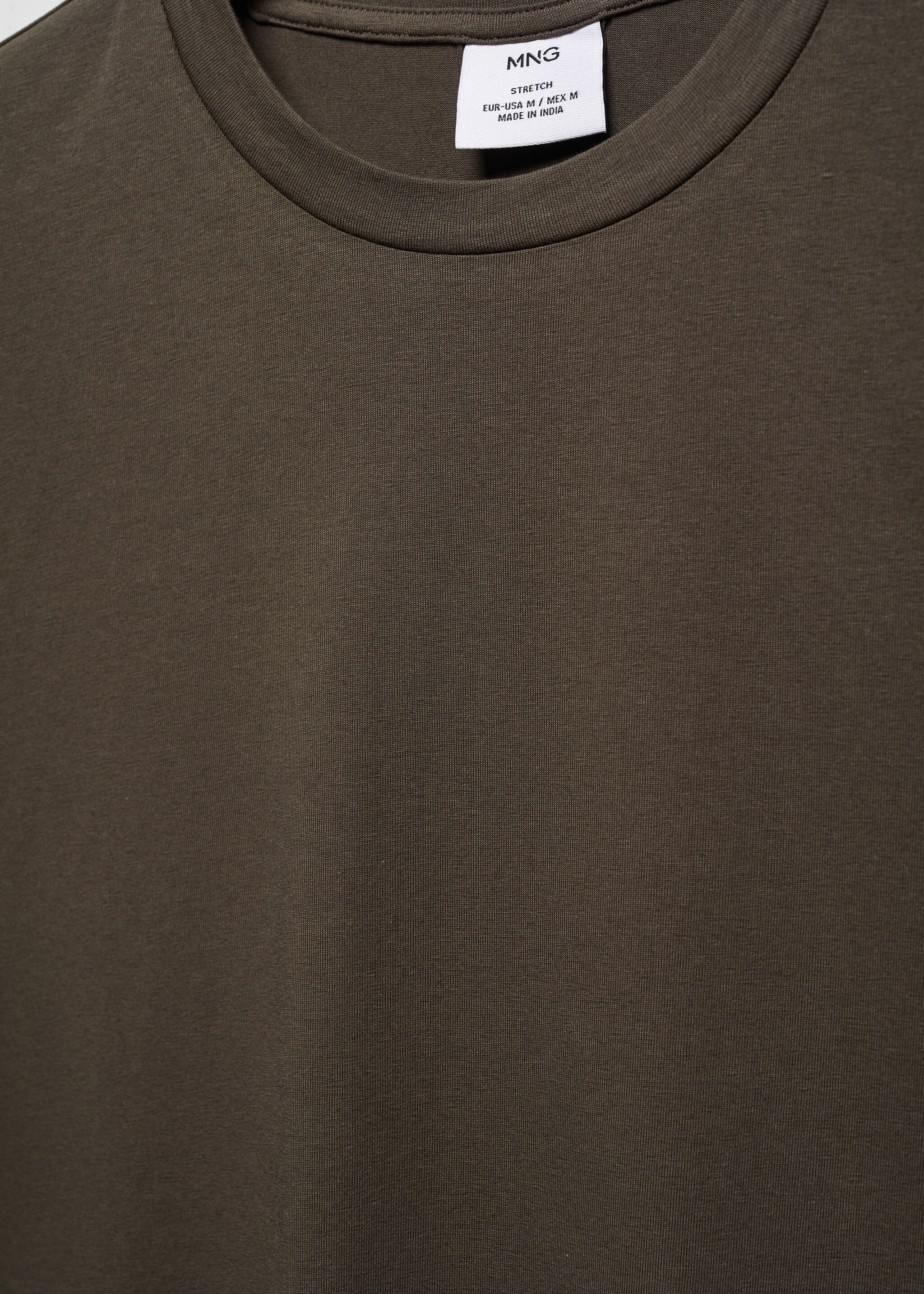 Stretch cotton T-shirt - Details of the article 8