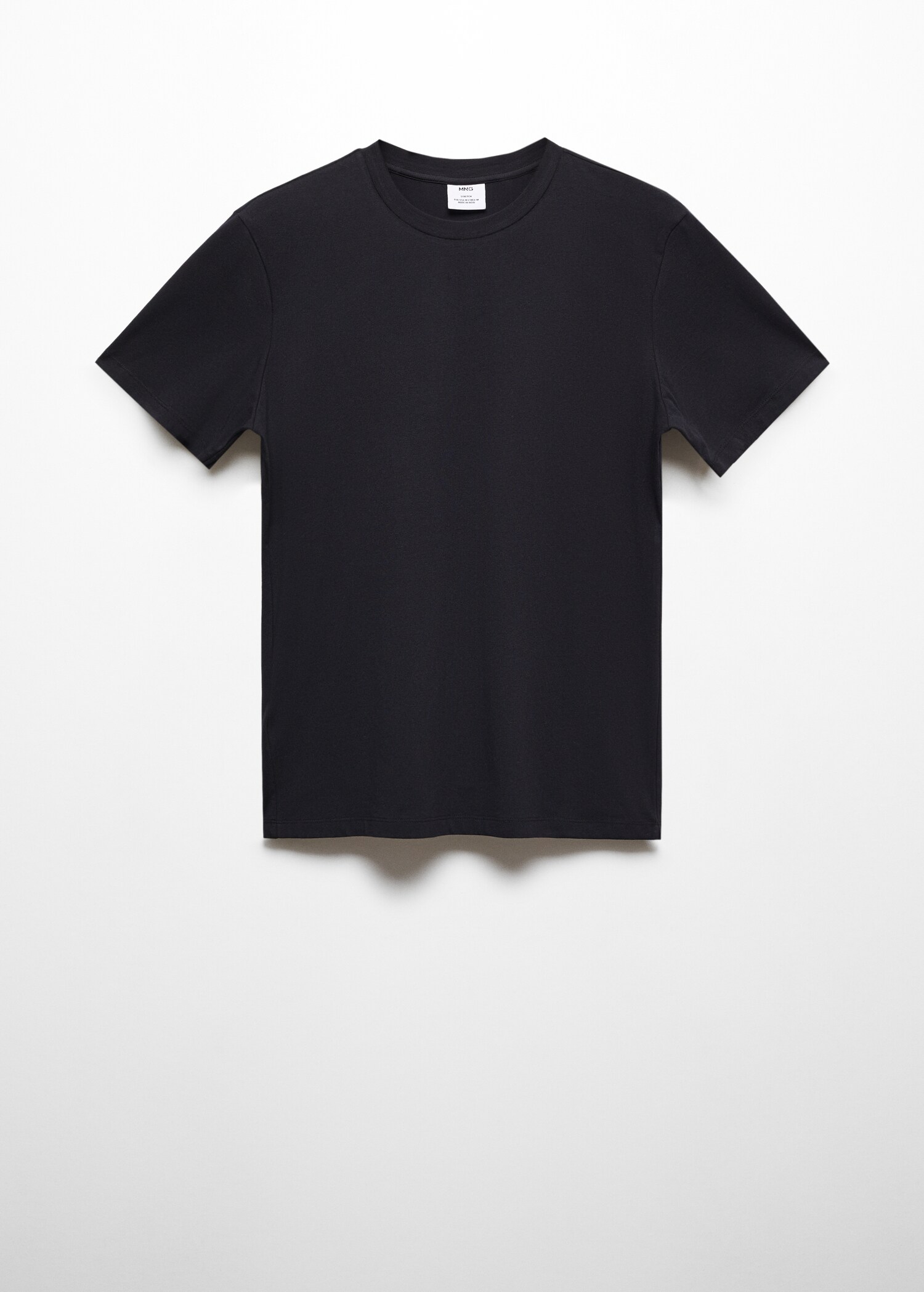 Stretch cotton T-shirt - Article without model