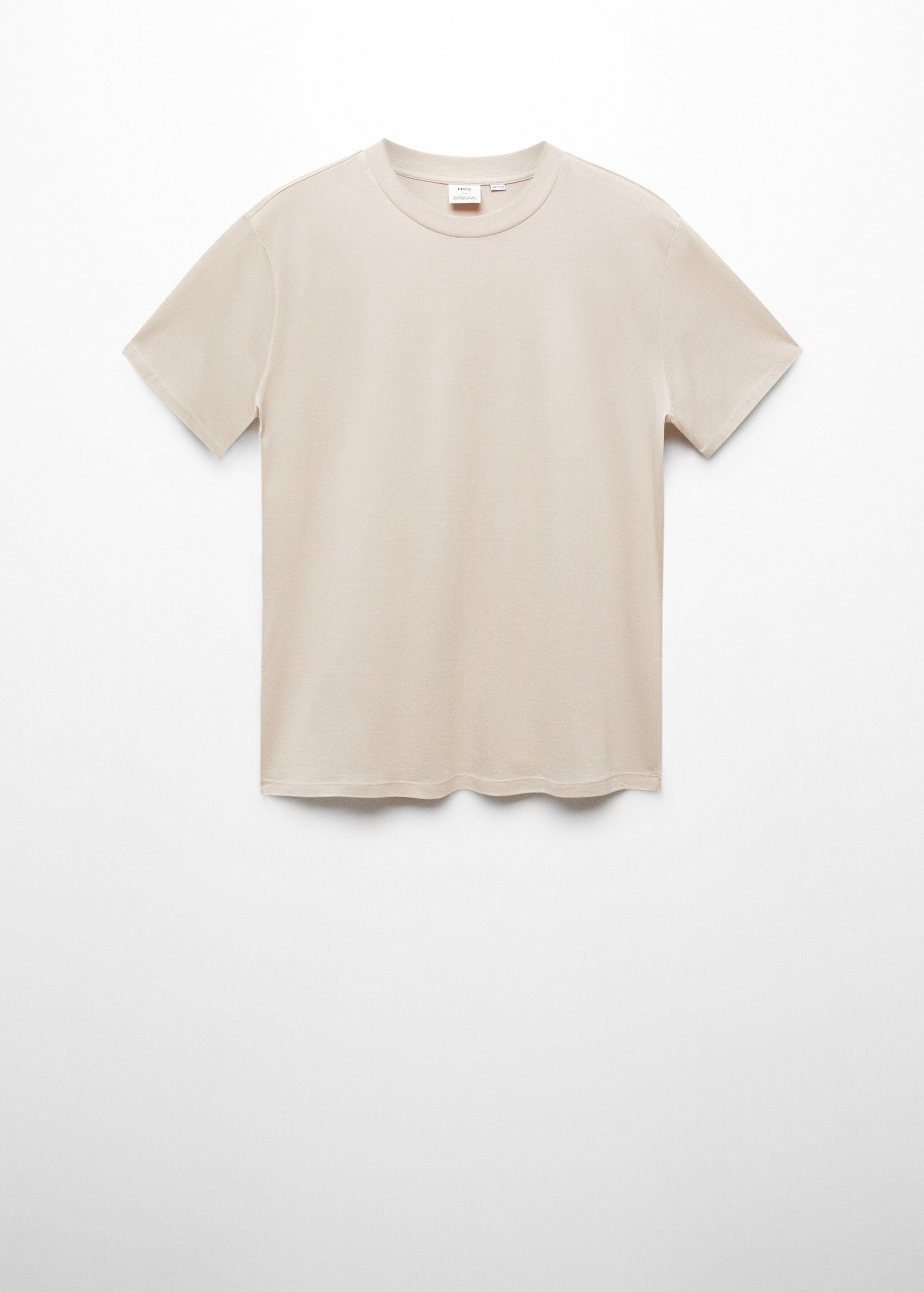 Mercerized regular-fit  t-shirt - Article without model