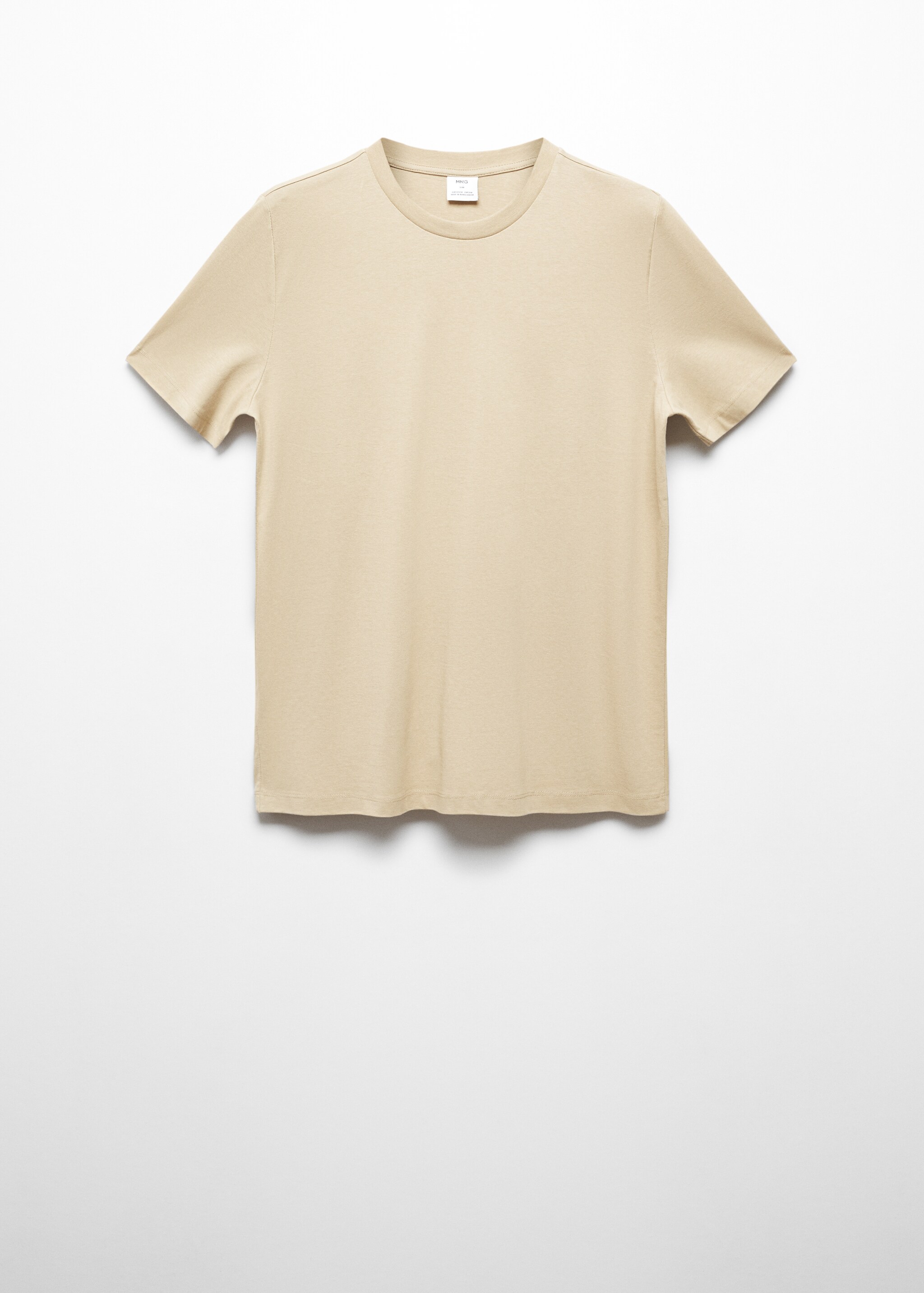 T-shirt essentiel coton stretch - Article sans modèle