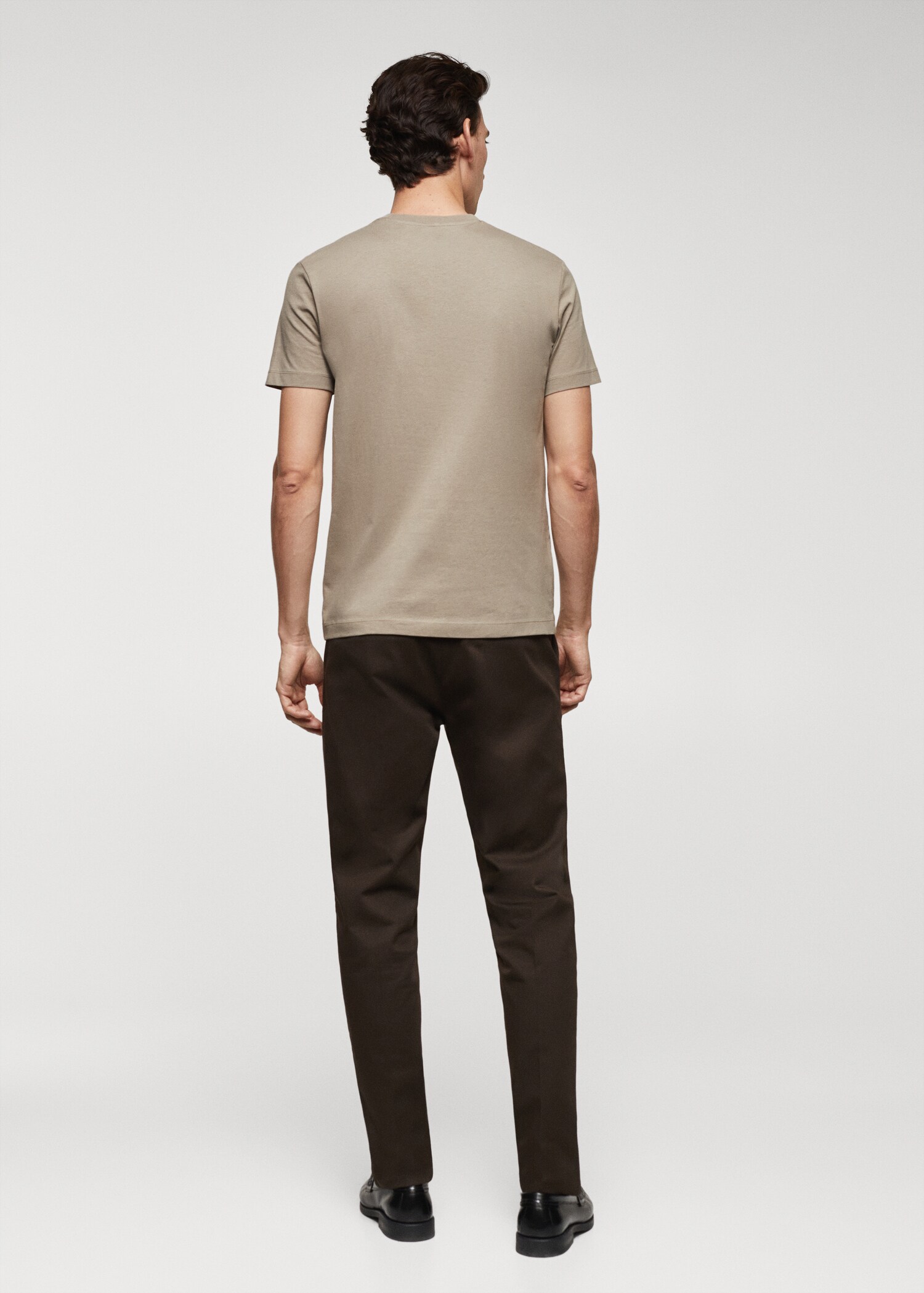 Camiseta básica algodón - Reverso del artículo