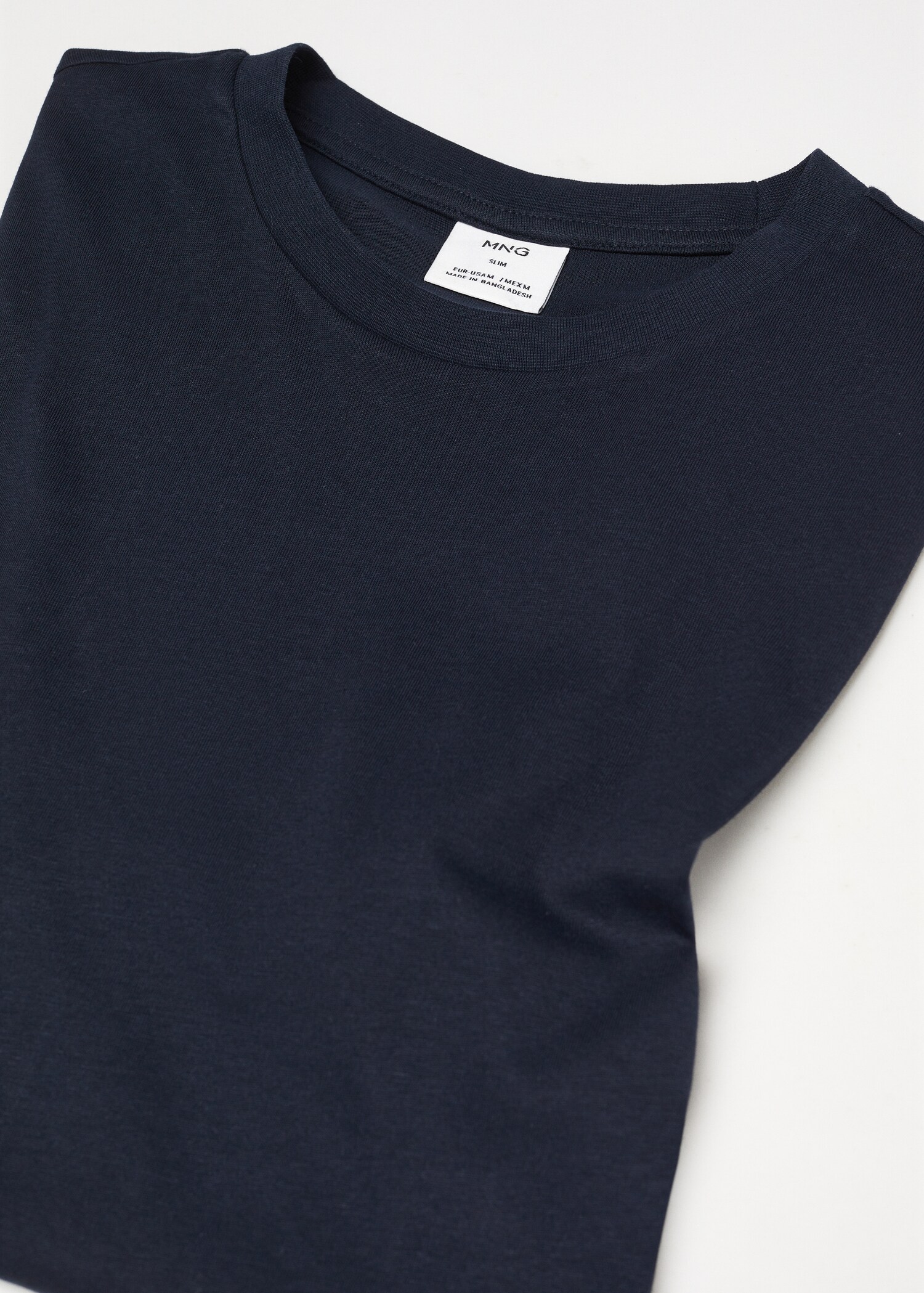 Basic cotton stretch T-shirt - Details of the article 8