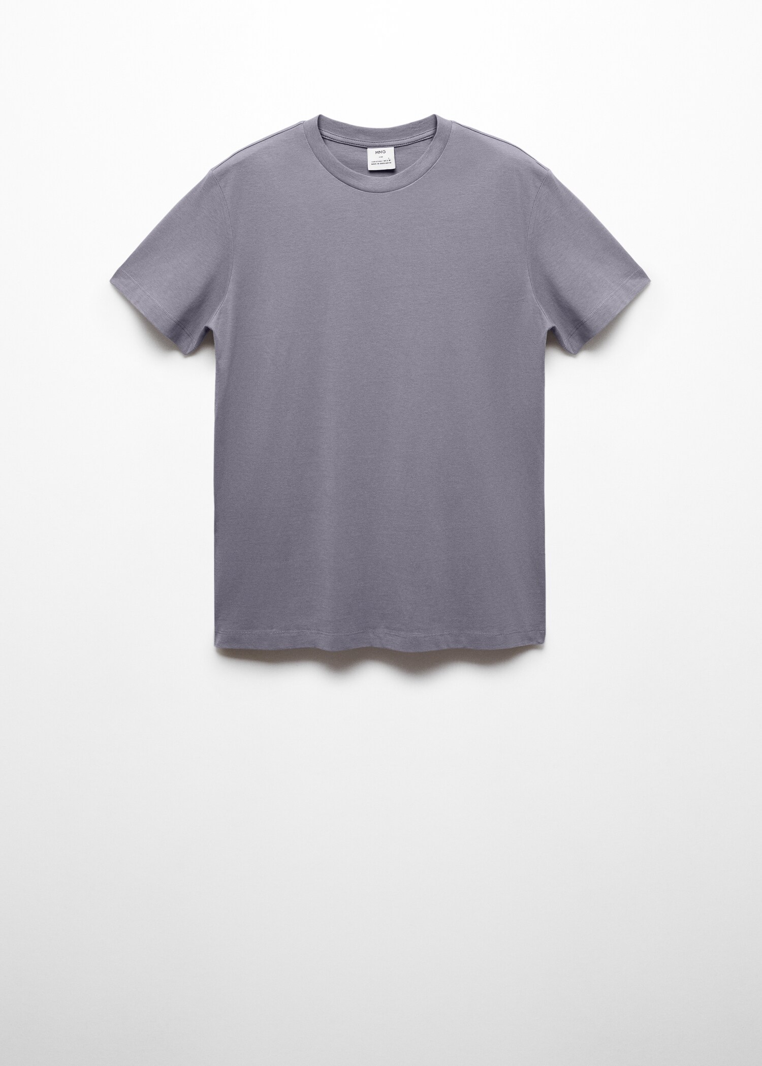 Basic cotton stretch T-shirt - Article without model