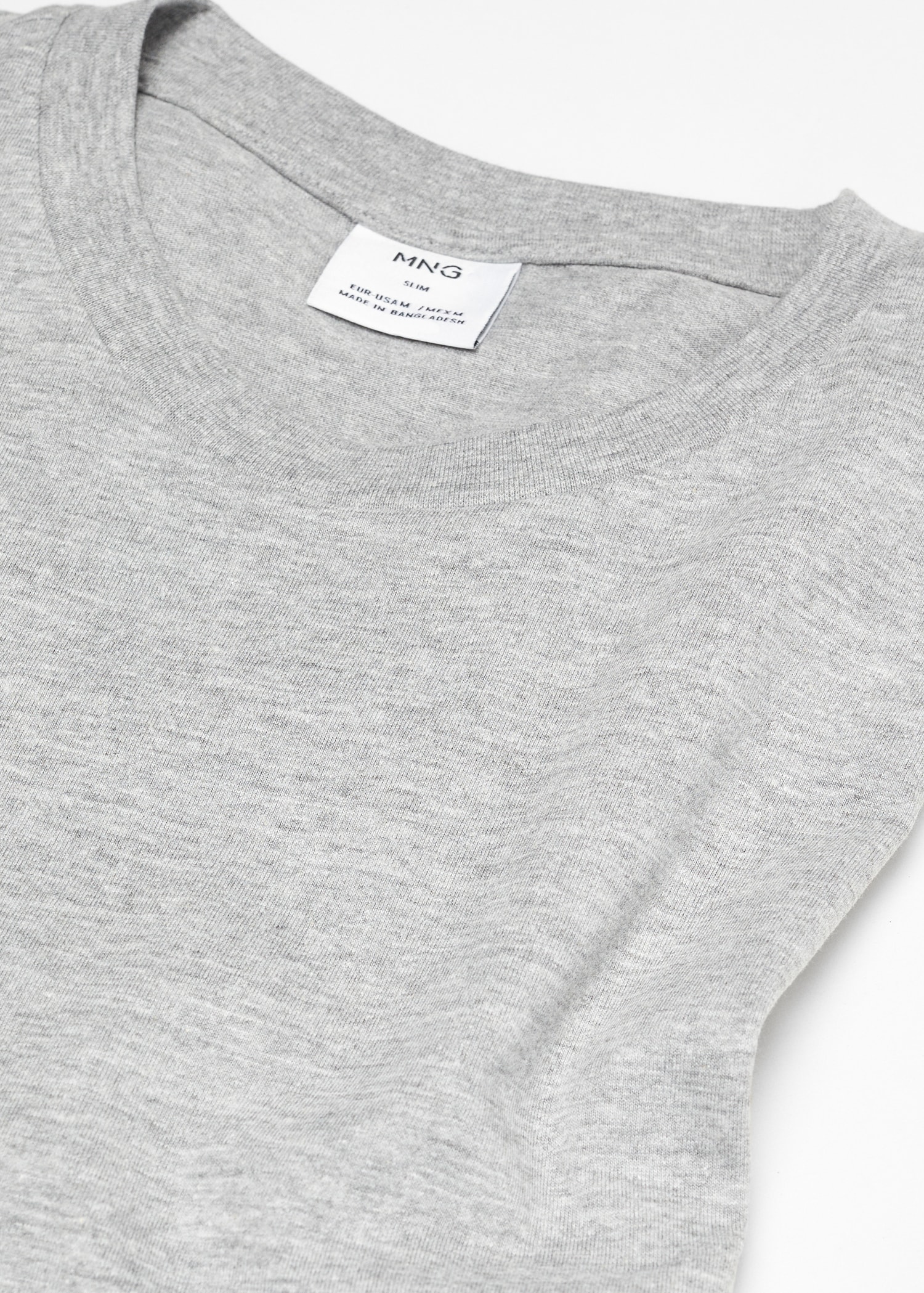 Basic cotton stretch T-shirt - Details of the article 8