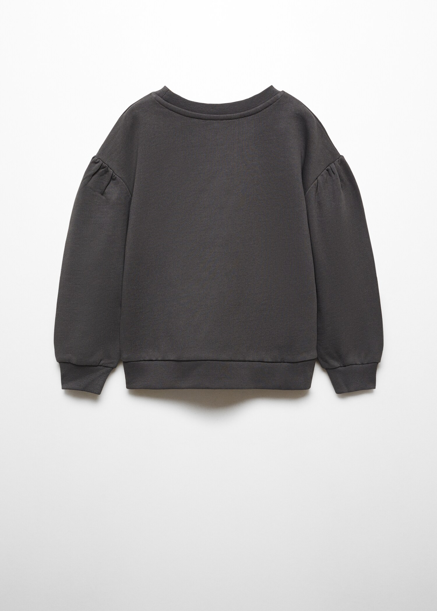 Embroidered message sweatshirt - Зворотна сторона товару