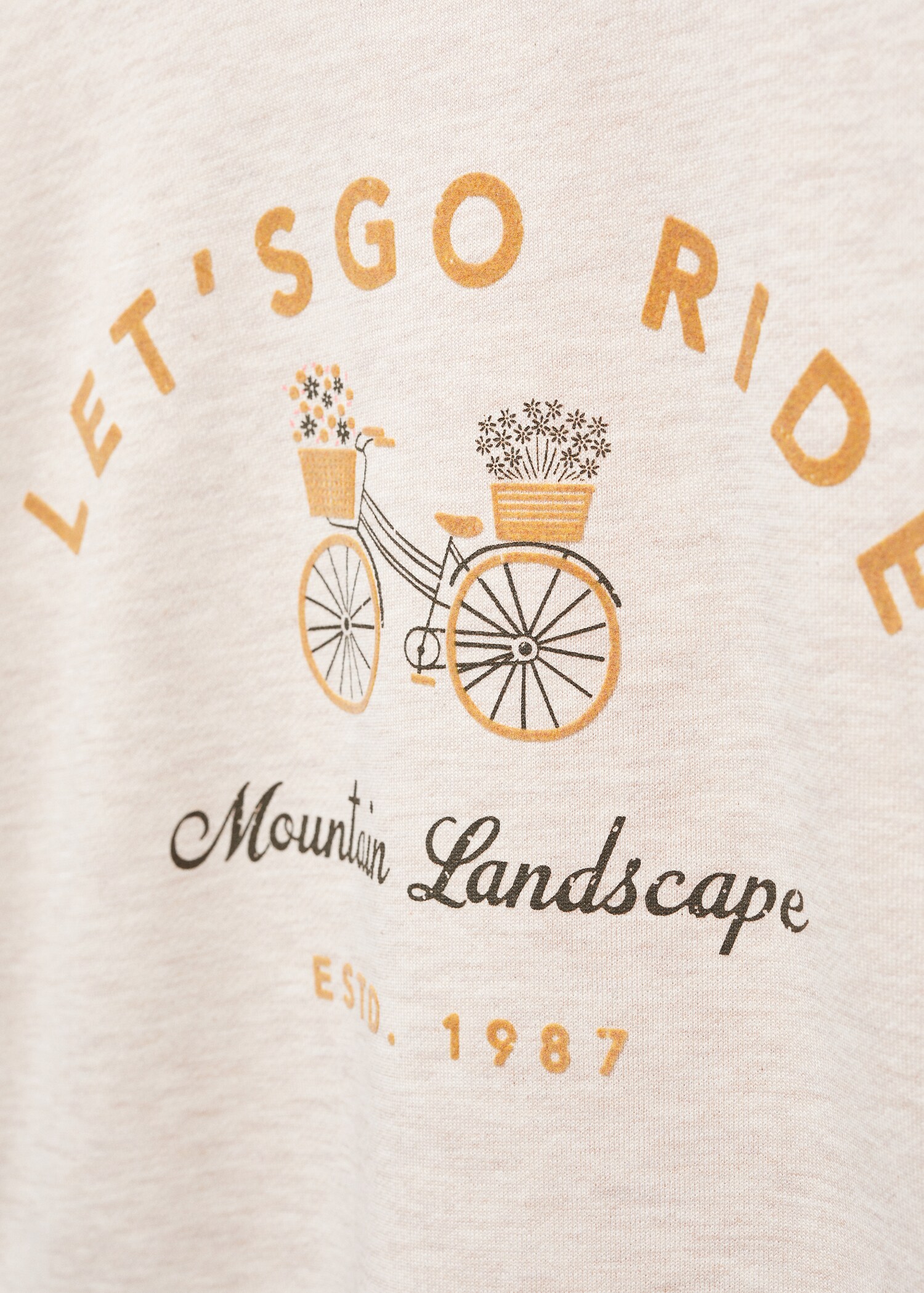 Sweat-shirt message coton - Détail de l'article 8
