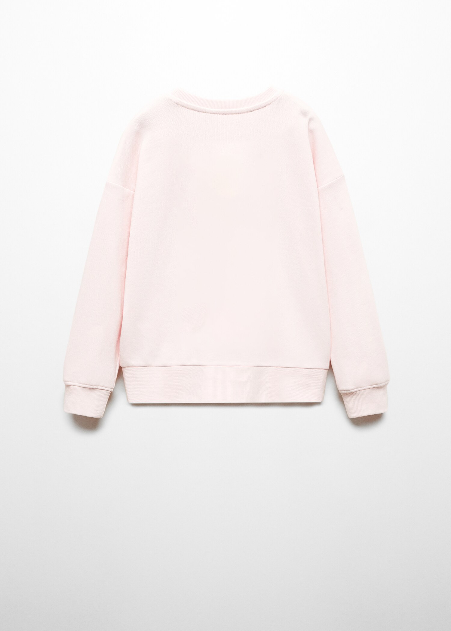 Sweat-shirt message coton - Verso de l’article