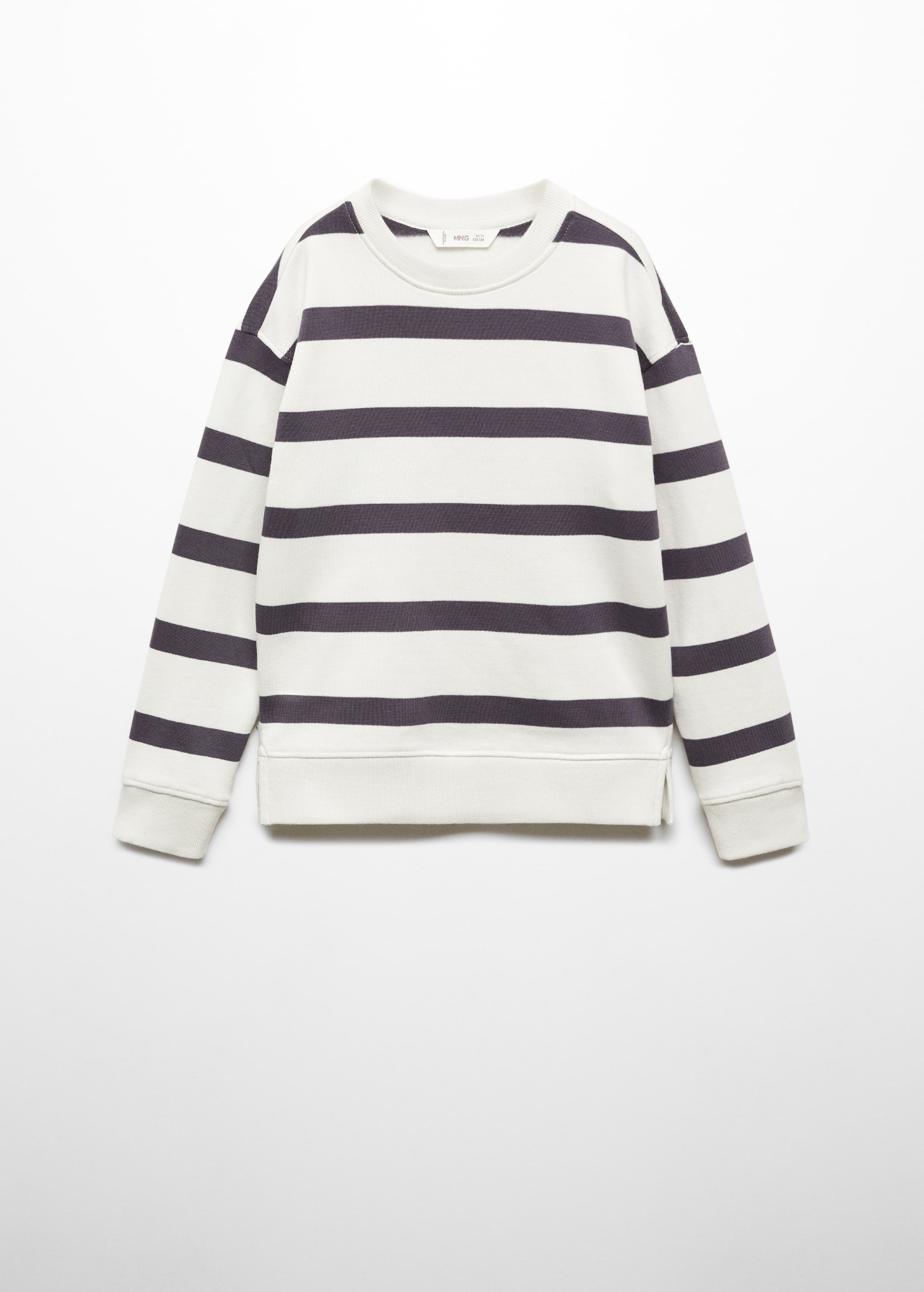 Striped print sweatshirt - Article without model