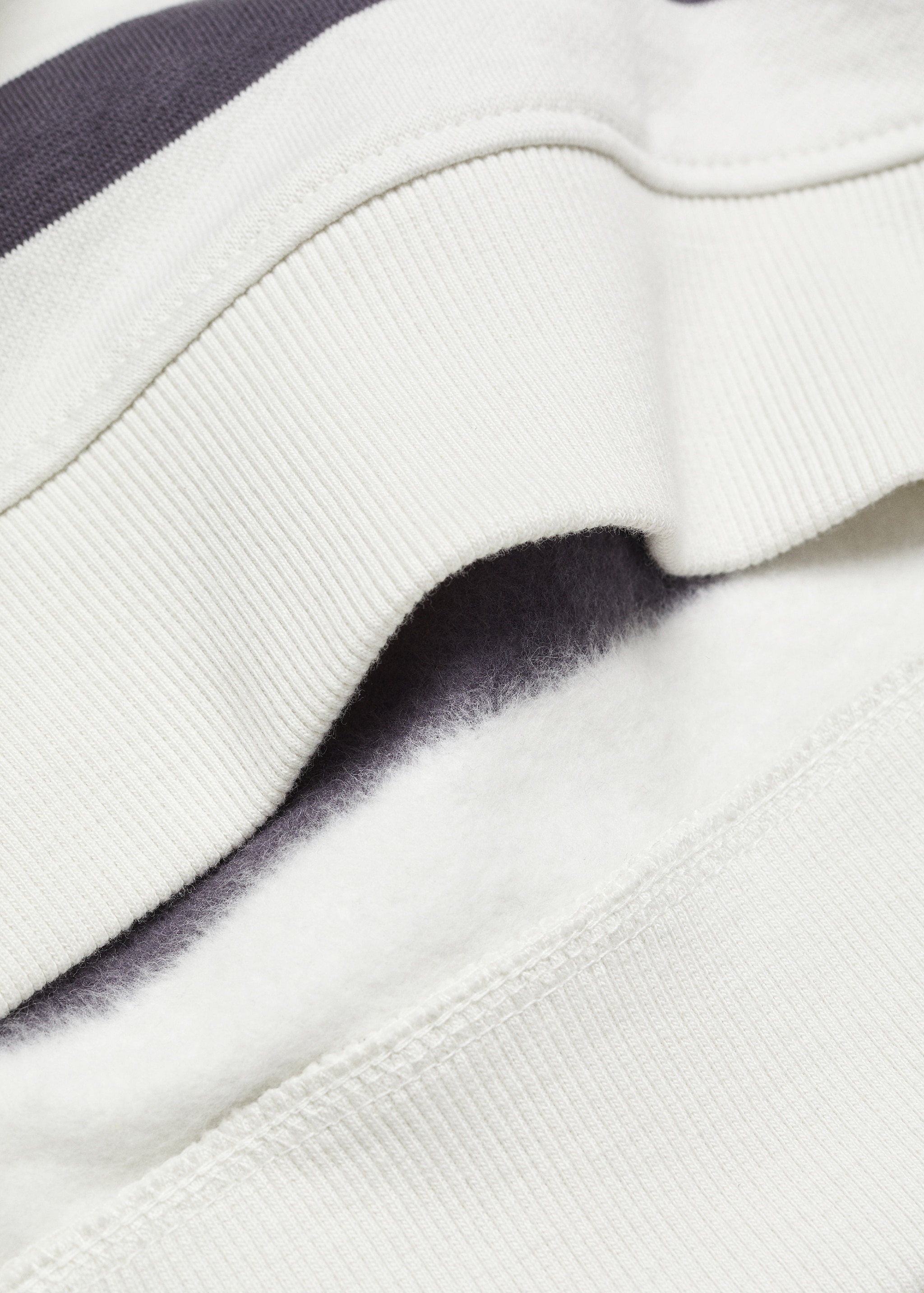 Striped print sweatshirt - Details of the article 3